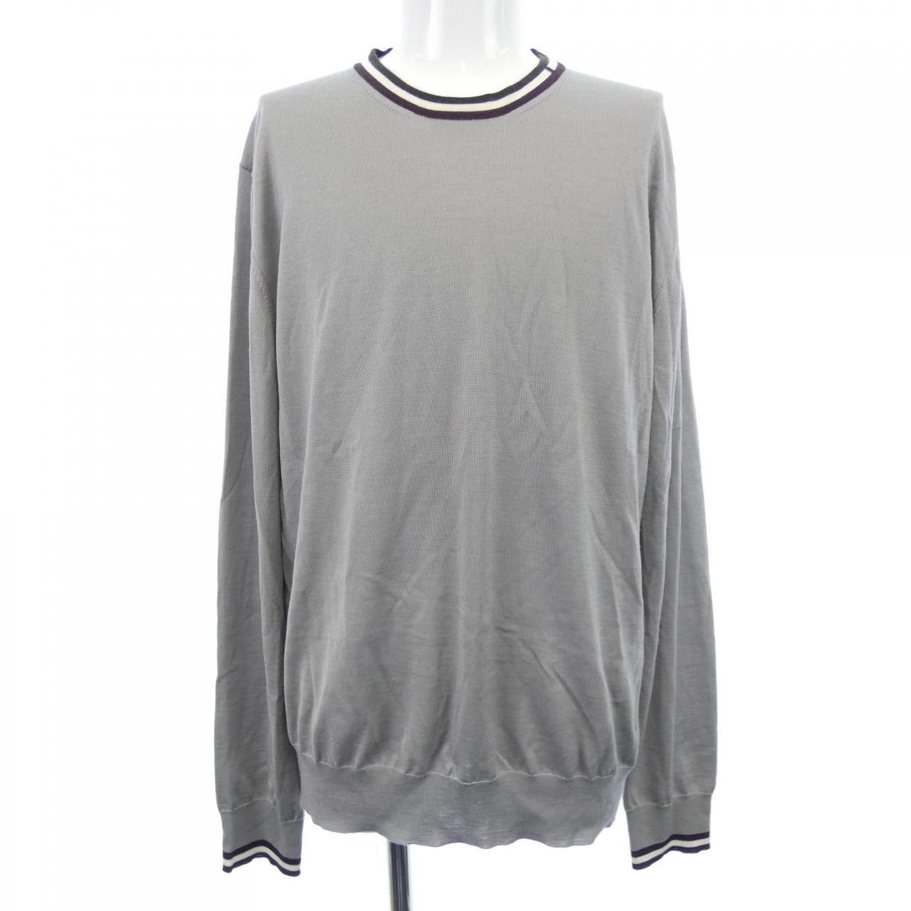Hermes Hermes Hermes Rayures & Twist Silk Cashmere Knit XL Others Tops DUTY FREE for USA Size ONE SIZE - 1 Thumbnail