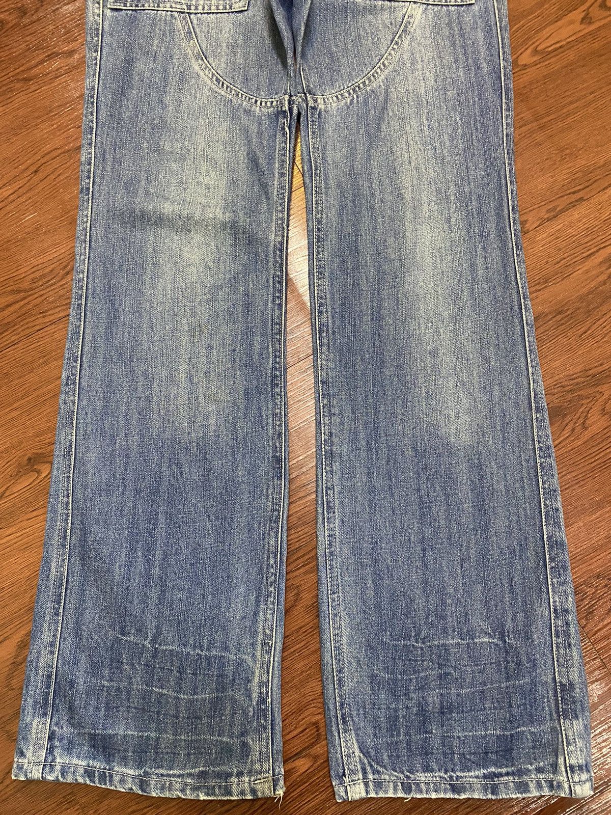Japanese Brand Vintage Japanese Brand Bush Pants Flare Jeans Size US 31 - 5 Thumbnail