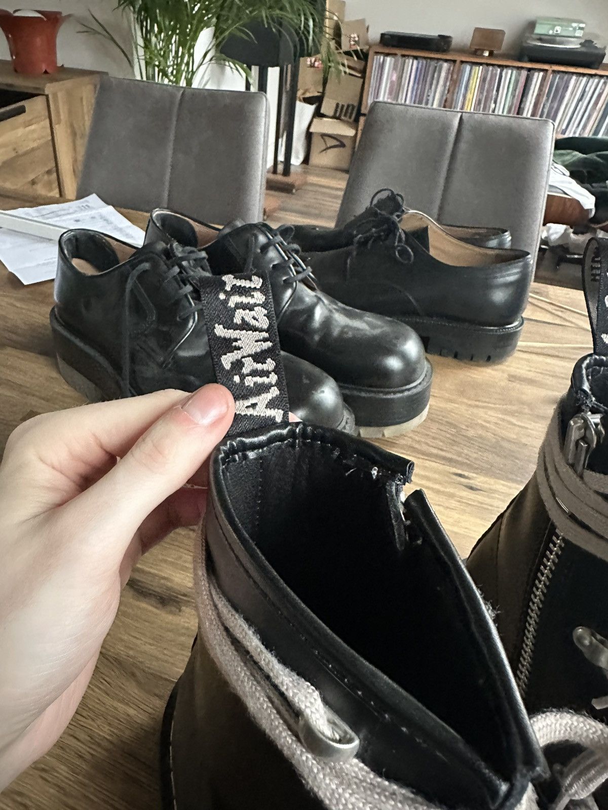 Dr. Martens × Rick Owens Dr Martens x Rick Owens 1460 Bex Size US 9.5 / EU 42-43 - 6 Thumbnail