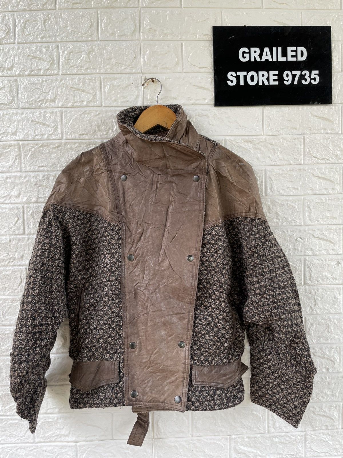 Japanese Brand × Vintage Vintage Winlit Leather Jacket Size US M / EU 48-50 / 2 - 1 Thumbnail