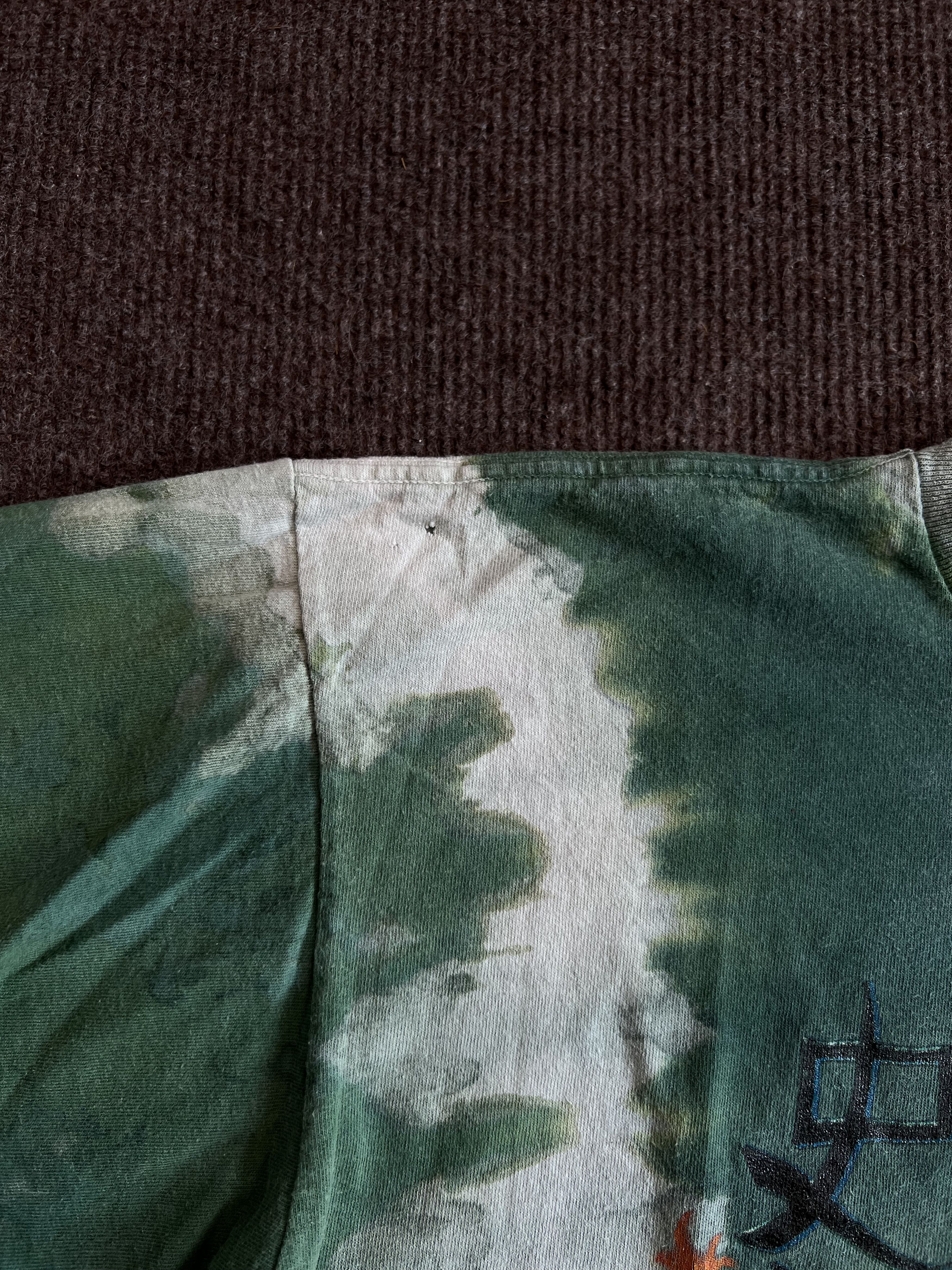 Vintage Vintage 90s Scooby Doo Dragon Tie Dye T-Shirt Size US XL / EU 56 / 4 - 3 Thumbnail