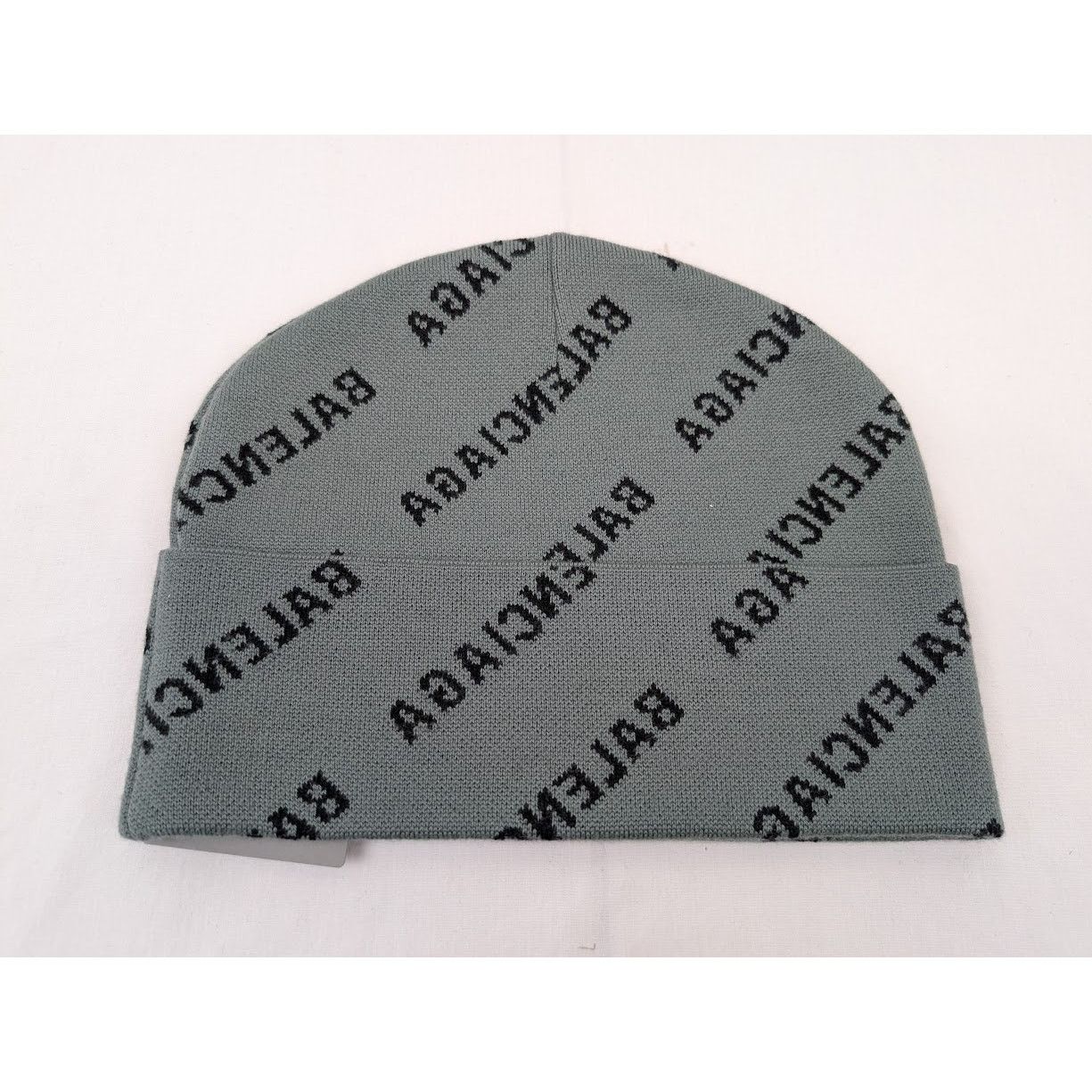 Balenciaga o1rshd1 Q: 4 / Size: OS / Cashmere Wool Intreccio Beanie/Hat Size ONE SIZE - 5 Thumbnail