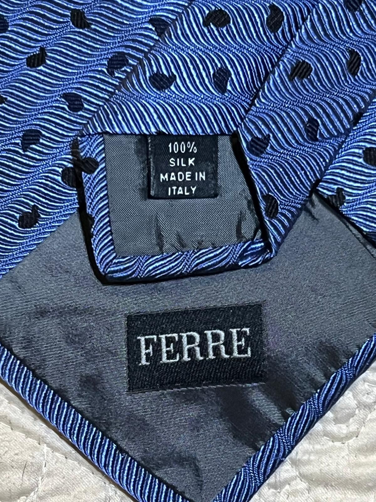 Ferre Ferre exclusive long silk tie Size ONE SIZE - 3 Thumbnail
