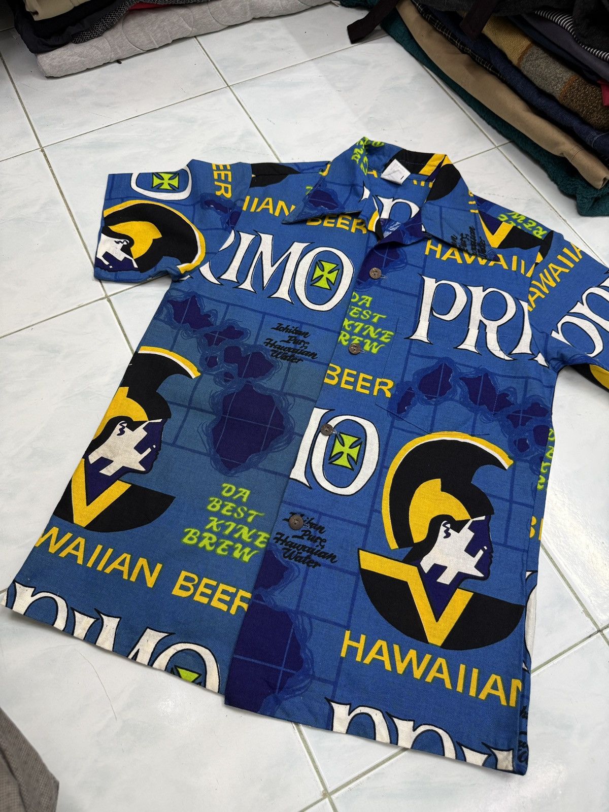 Vintage 🔥🔥🔥ARCHIVE VINTAGE 70’s HAWAIIAN PRIMO BEER SHIRTS Size US S / EU 44-46 / 1 - 12 Thumbnail