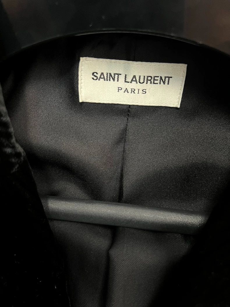 Saint Laurent Paris Saint Laurent Paris Corduroy Three-Button Suit for Fall/Wi Size 48R - 3 Thumbnail