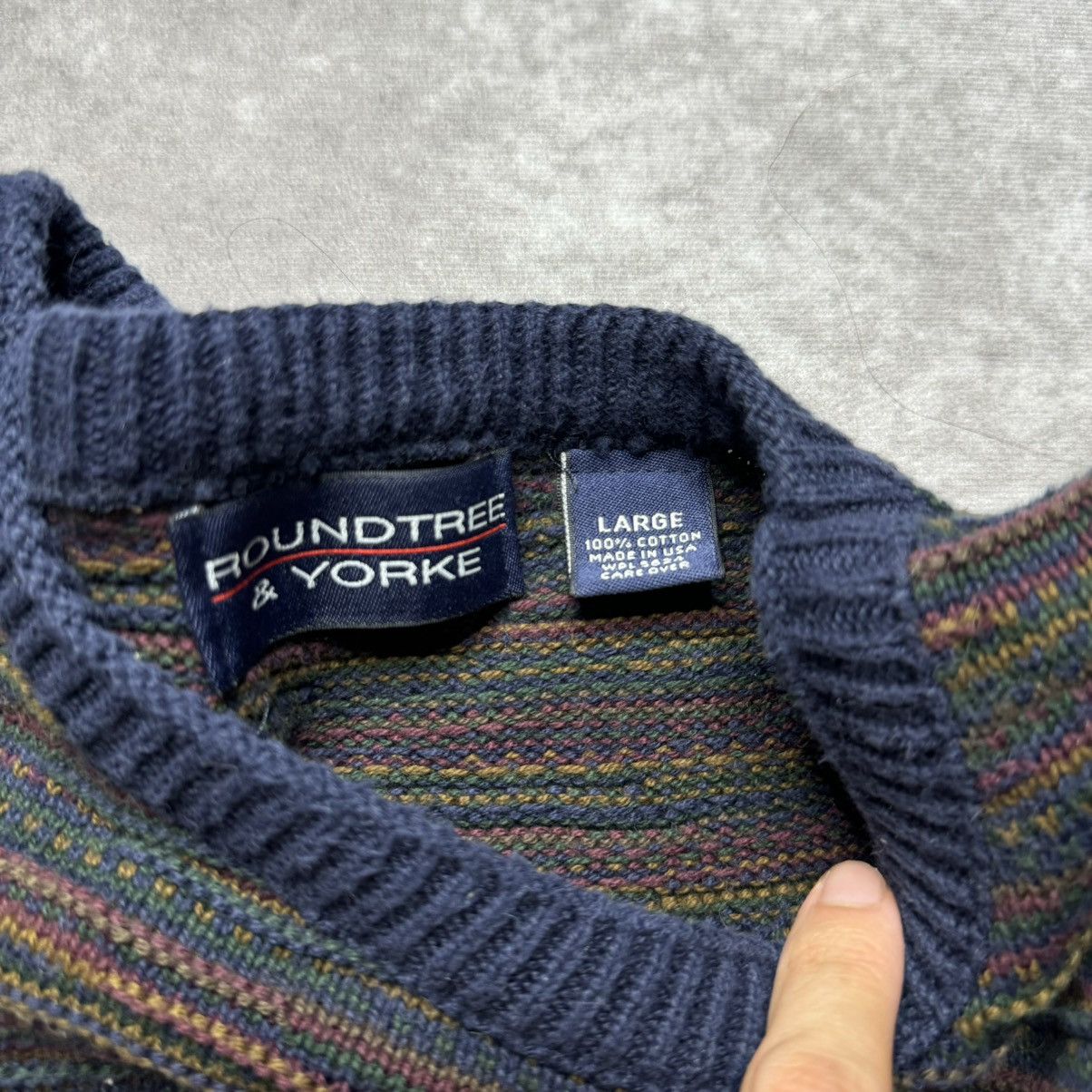 Roundtree & Yorke Roundtree & York Multicolor Sweater Size US L / EU 52-54 / 3 - 2 Thumbnail