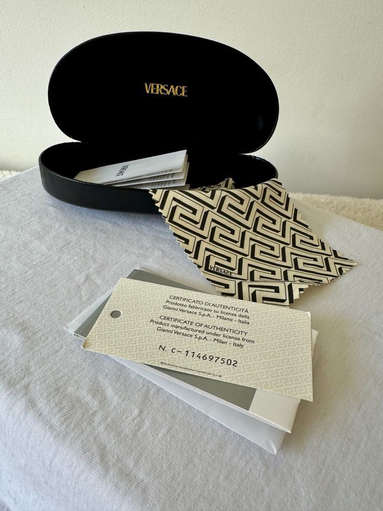 Versace Versace Vintage Sunglasses N20 Crystal Size ONE SIZE - 8 Thumbnail