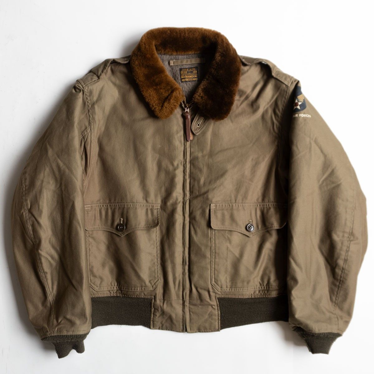 Buzz Rickson's BUZZ RICKSON B-10 Flight Jacket Alpaca Lined Size S Size US S / EU 44-46 / 1 - 1 Thumbnail