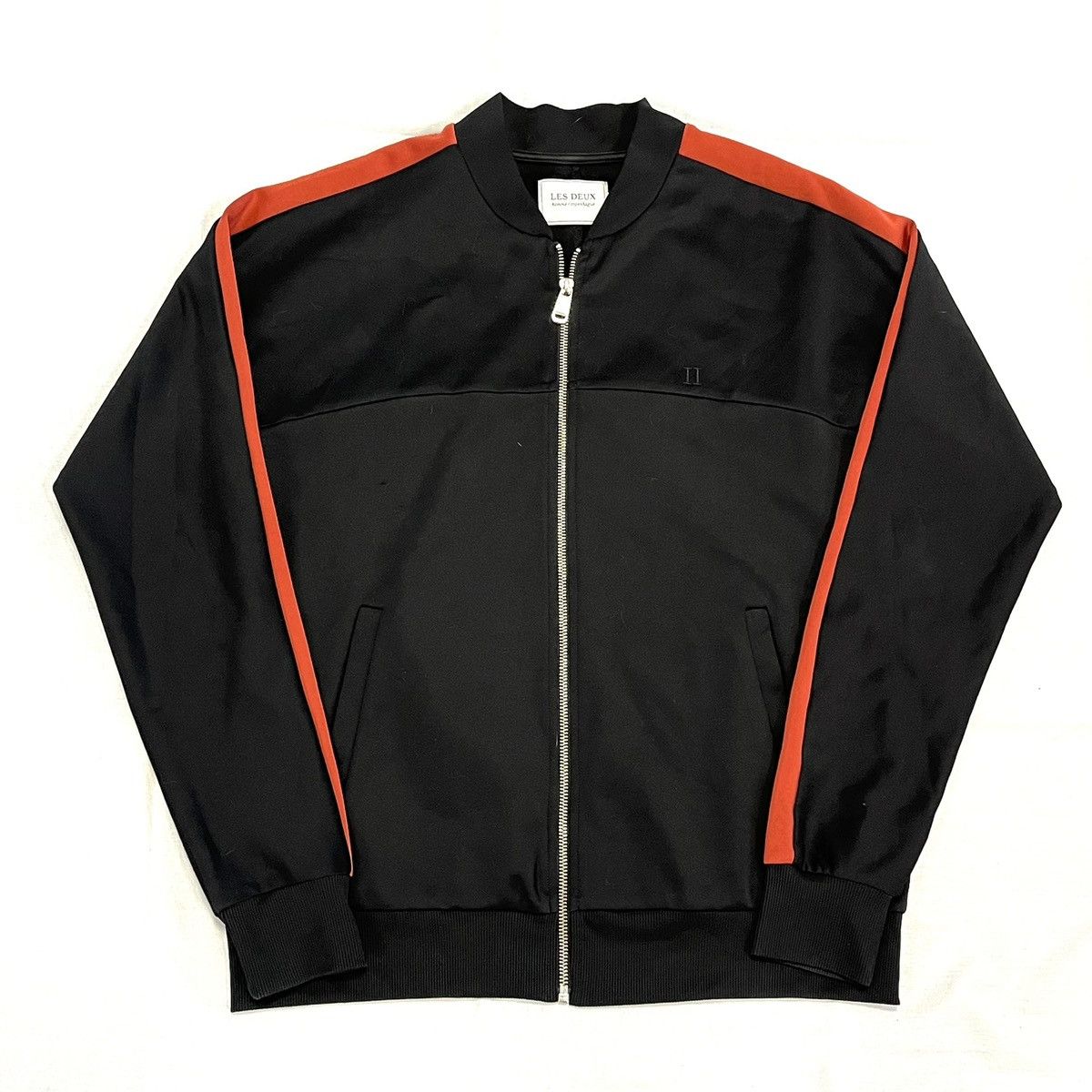 Les Deux Les Deux Black and orange track jacket sweatshirt zip Size US S / EU 44-46 / 1 - 1 Thumbnail