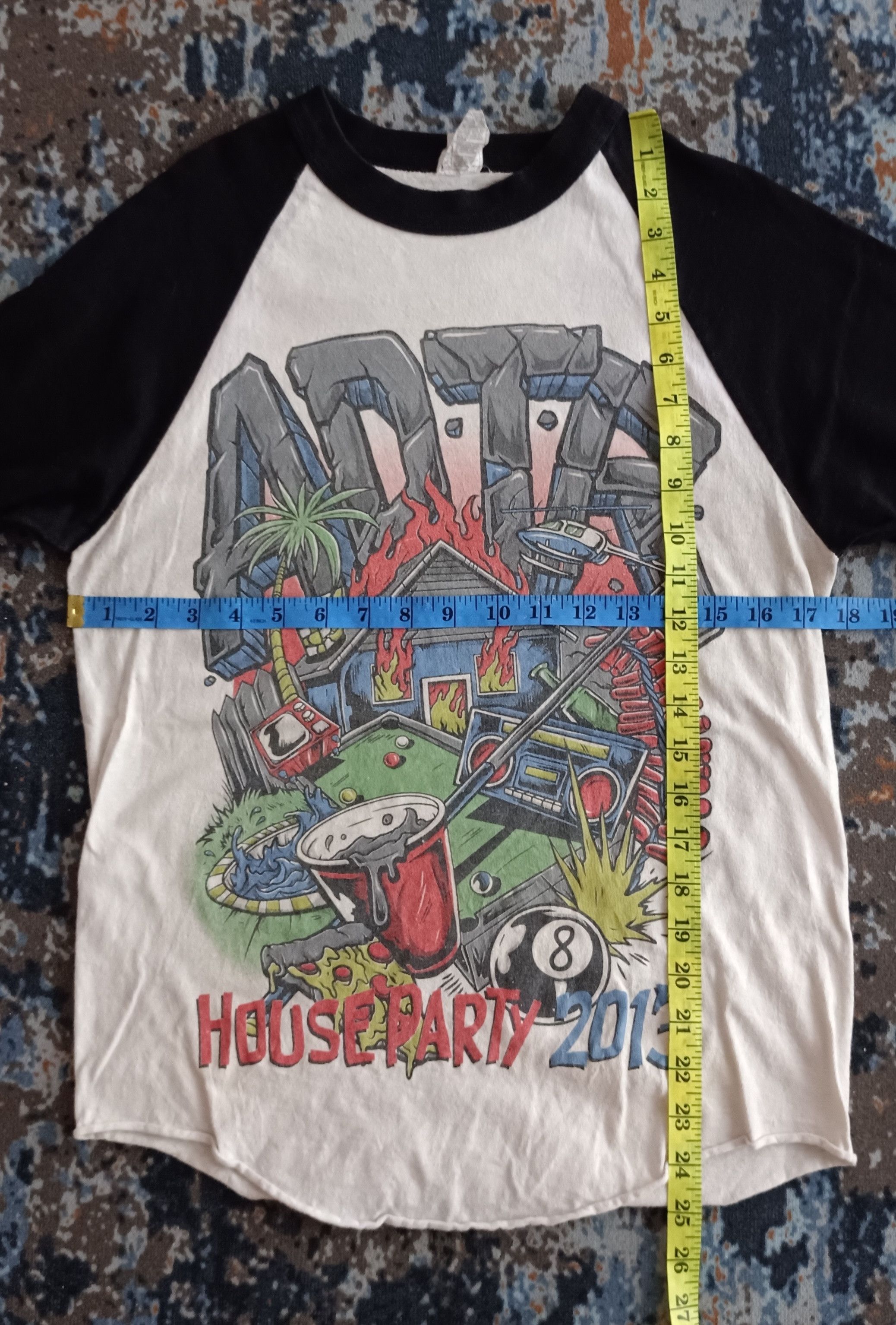 Band Tees VTG ADTR A Day To Remember House Party 2013 Myspace Size US S / EU 44-46 / 1 - 13 Thumbnail