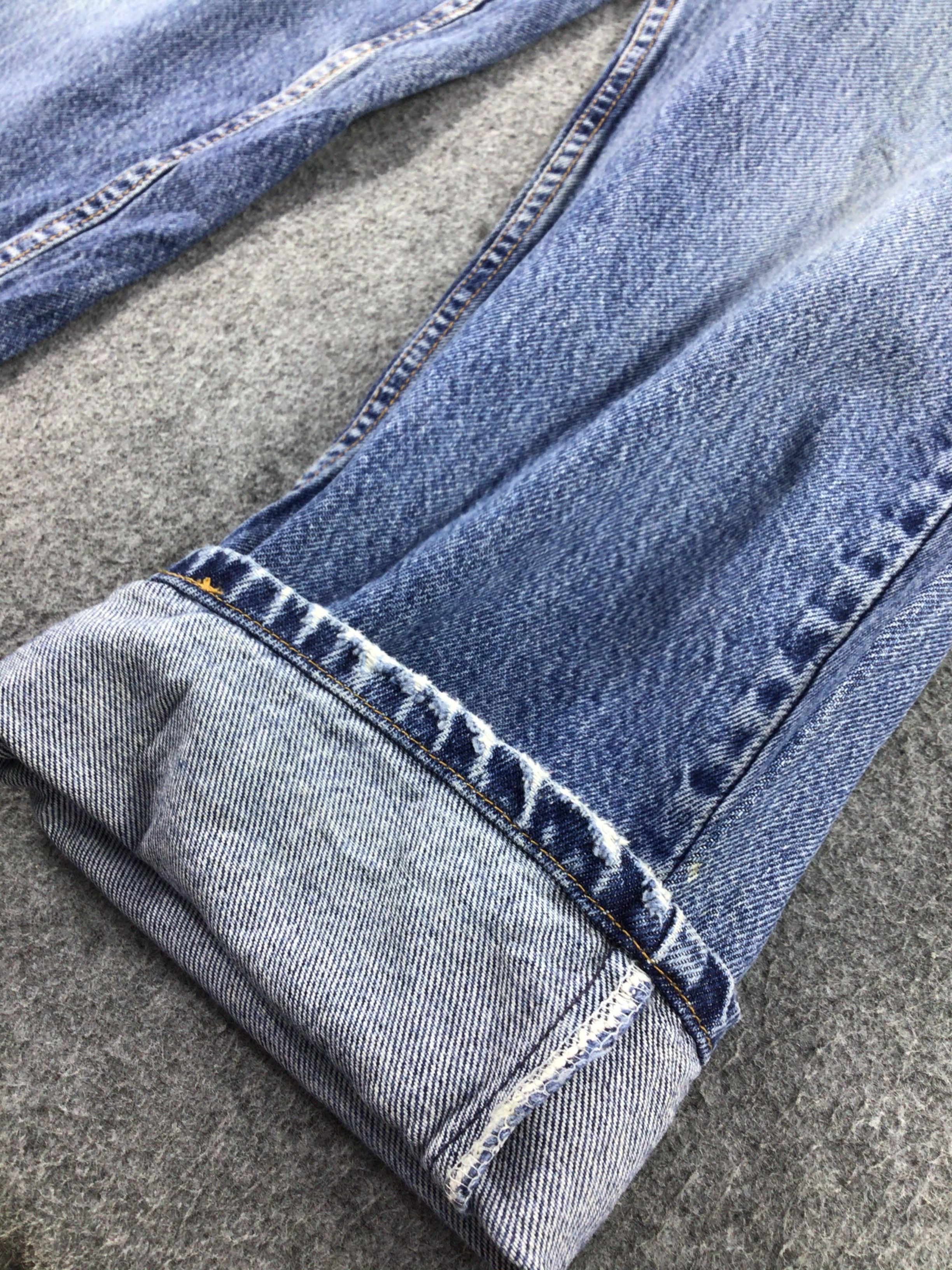 Levi's Vintage 90s Levi's 560 Jeans Faded Blue Denim KJ180A Size US 32 / EU 48 - 7 Thumbnail