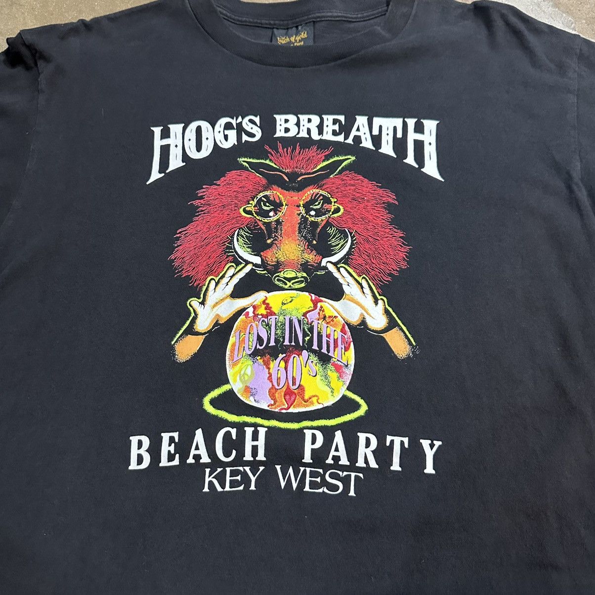 Harley Davidson Vintage Hogs Breath Saloon Harley Davidson Tshirt Size US L / EU 52-54 / 3 - 2 Thumbnail