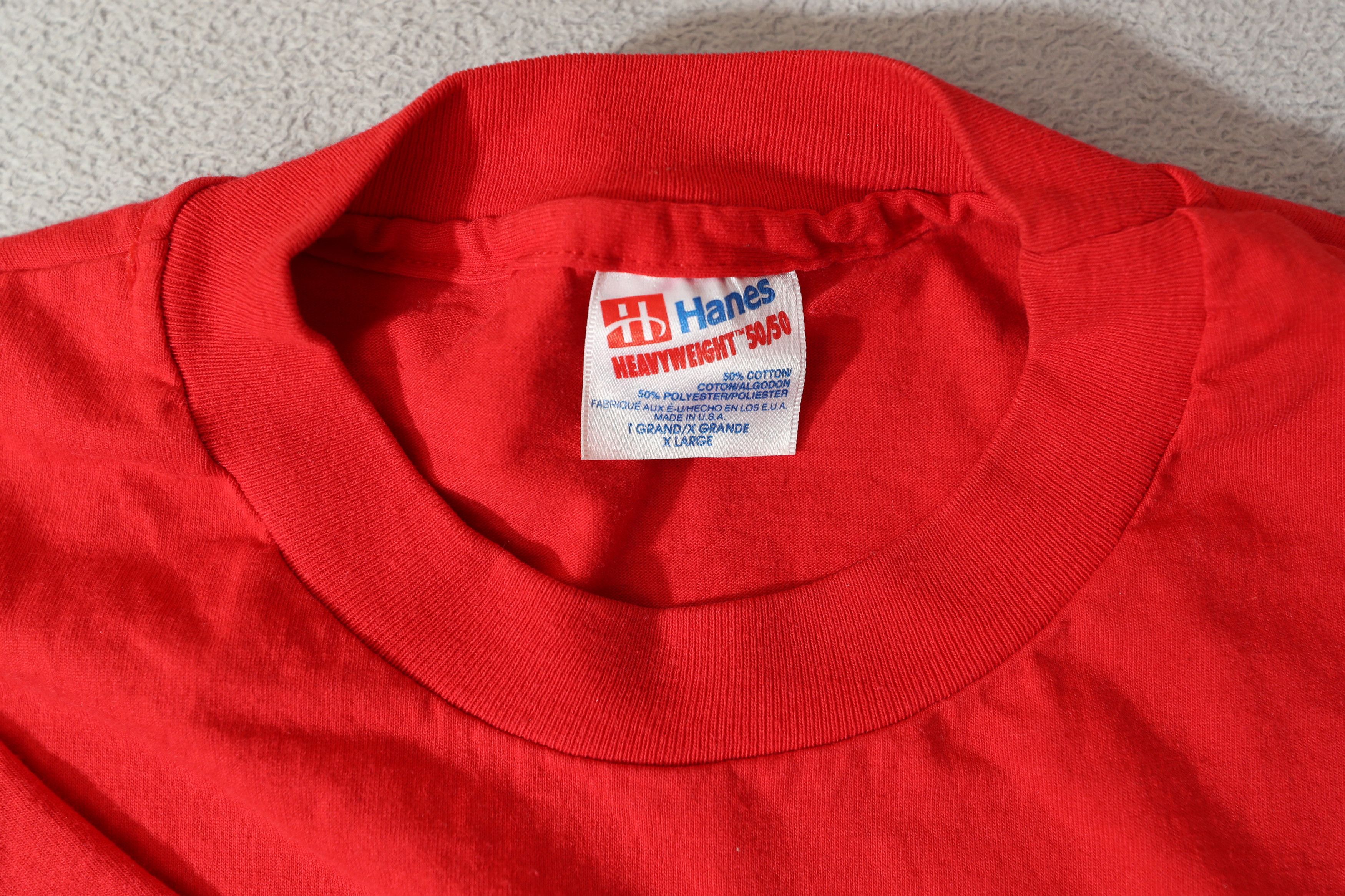 Hanes × Vintage Happiness is Positive Cash Flow 1982 Boardroom Tee (XL) Size US XL / EU 56 / 4 - 9 Thumbnail