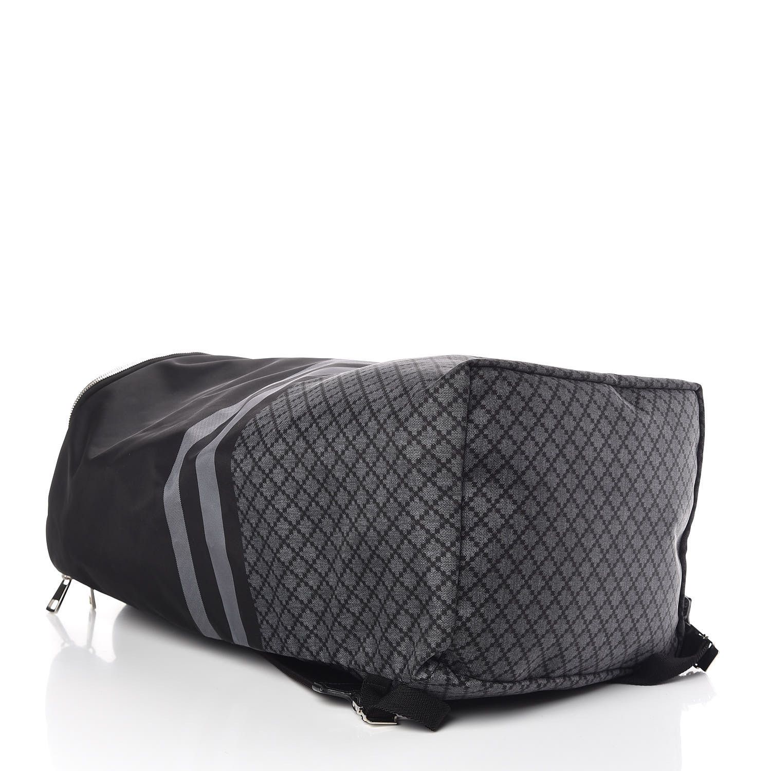 Gucci Gucci Diamante Nylon Backpack Black Size ONE SIZE - 7 Thumbnail