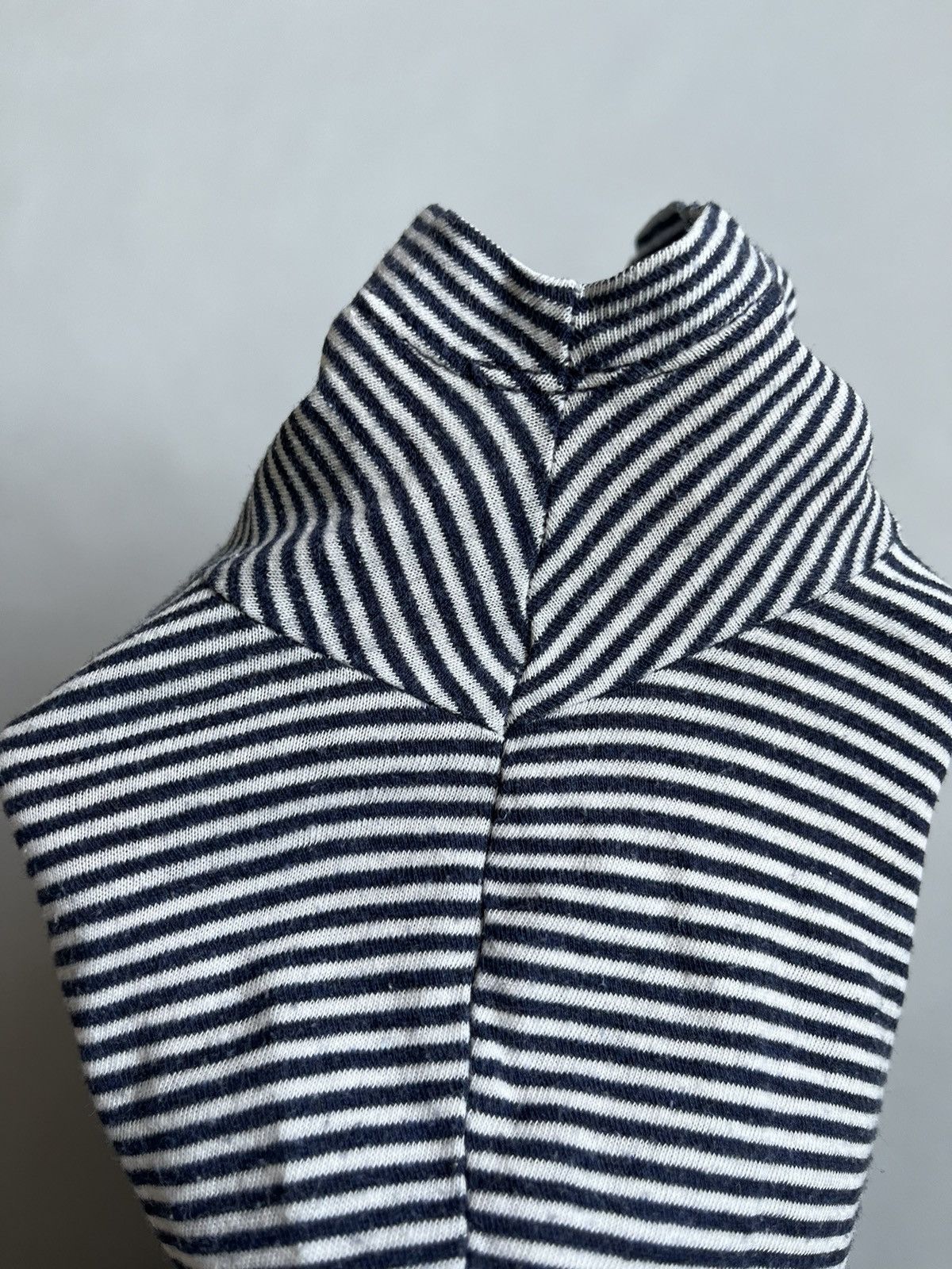 Officine Generale Officine Generale Women Blue & White Short Sleeve Striped Size M / US 6-8 / IT 42-44 - 13 Thumbnail