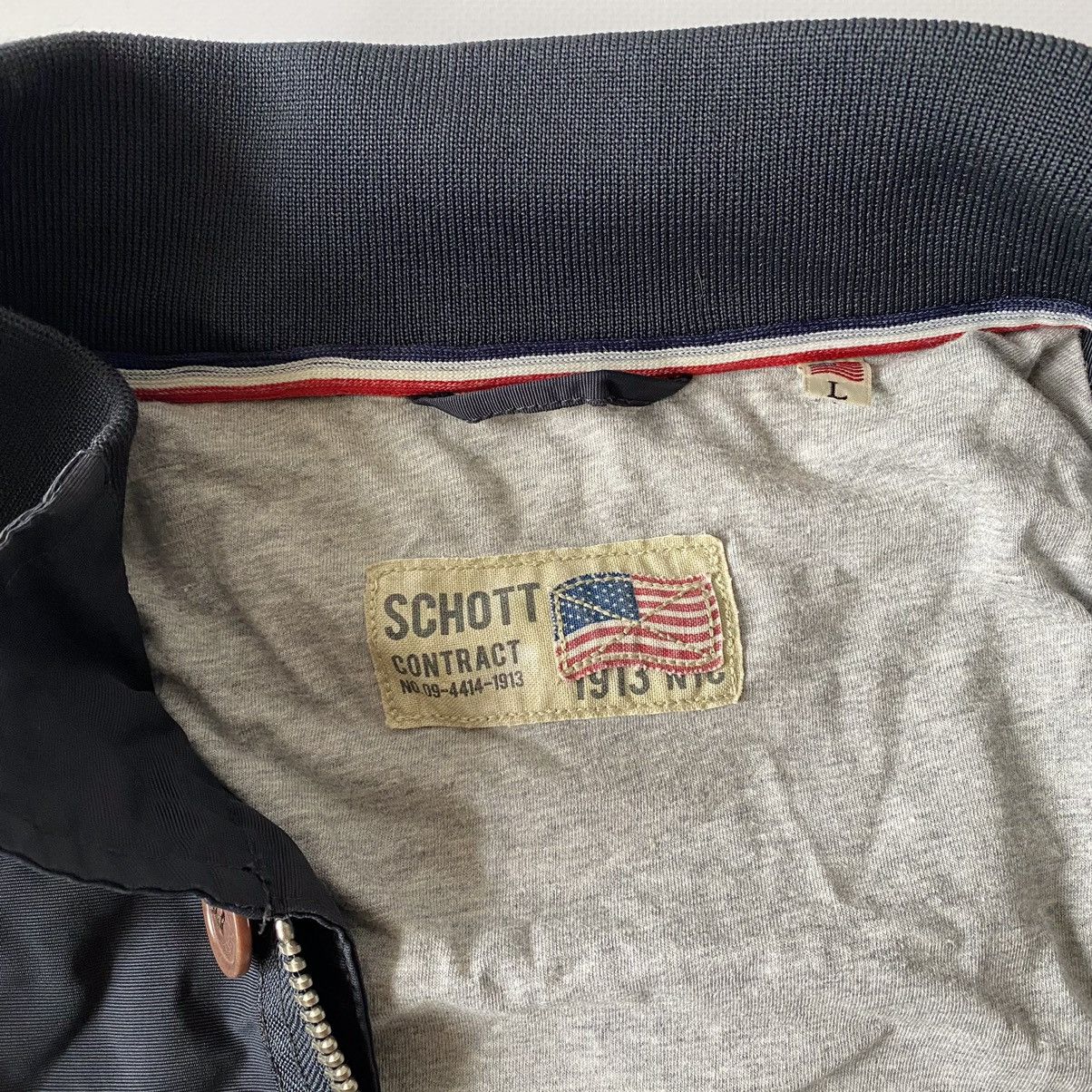 Schott × Vintage Vintage Schott Contract NYC bomber jacket Made In USA Size US M / EU 48-50 / 2 - 6 Thumbnail