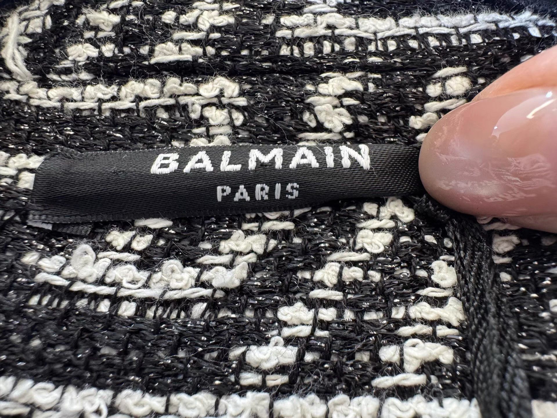 Balmain BALMAIN SS23 Color-Block Fringe Lapel Short-Sleeve Shirt K36 Size US M / EU 48-50 / 2 - 3 Thumbnail