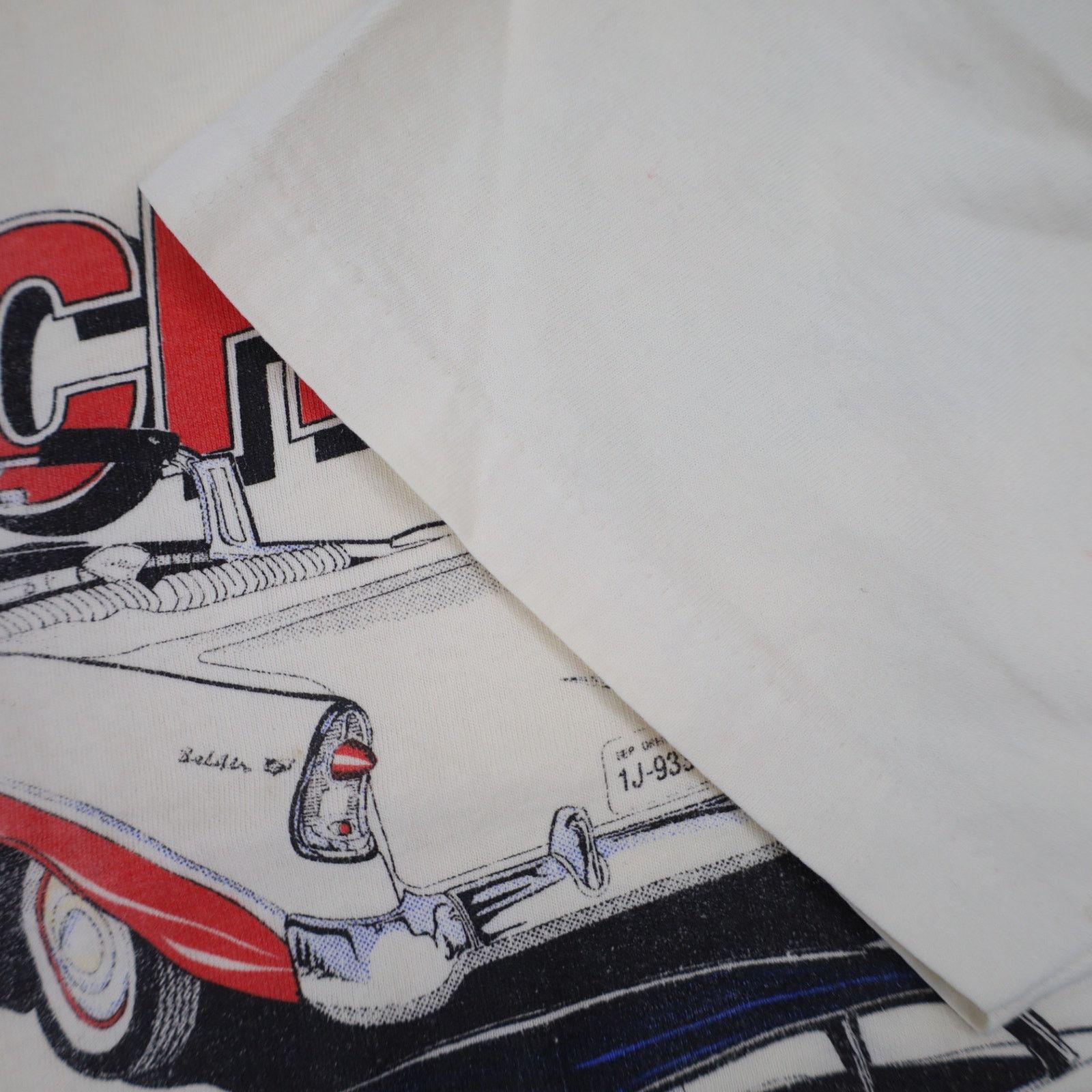 Vintage Vintage '56 Chevy Graphic T Shirt Size US L / EU 52-54 / 3 - 6 Thumbnail