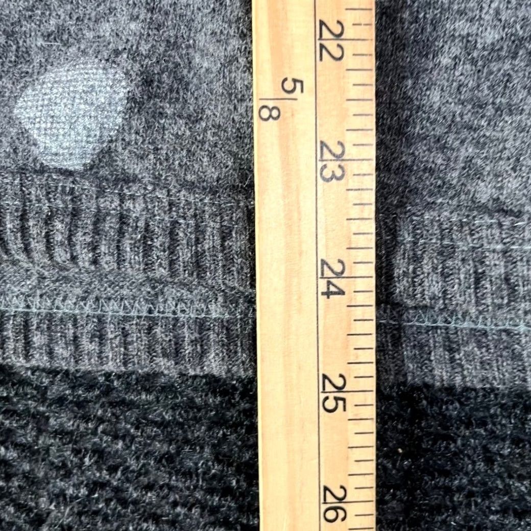 Anne Klein VINTAGE Anne Klein Sweater Gray 100% Wool Polka Dot Womens Medium Size M / US 6-8 / IT 42-44 - 6 Thumbnail