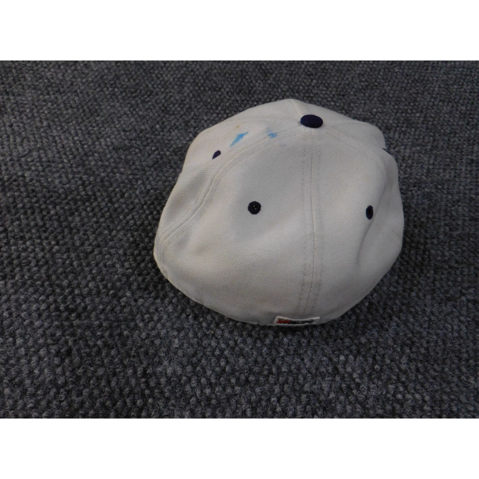 Vintage The Game Baseball Cap Mens One Size White Red Solid Canvas Polyester Lightweight Cap Picture: Blue Size ONE SIZE - 6 Thumbnail