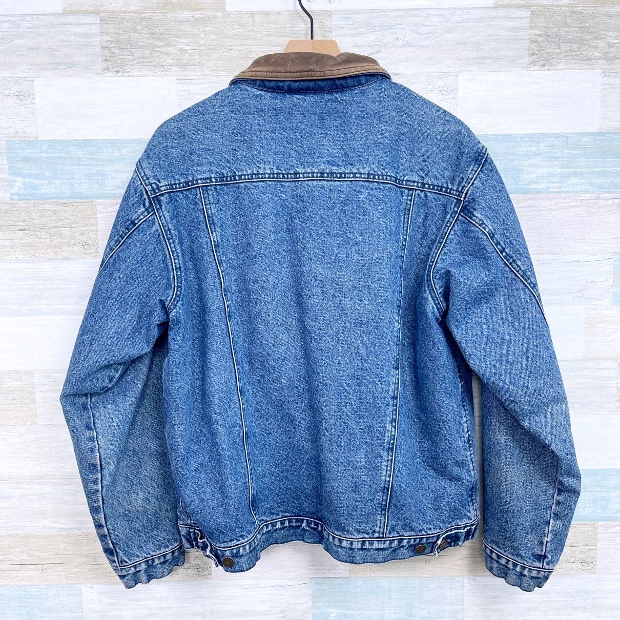 Cabelas Cabelas Vintage Flannel Lined Jean Jacket Field Denim Mens M Size US M / EU 48-50 / 2 - 3 Thumbnail