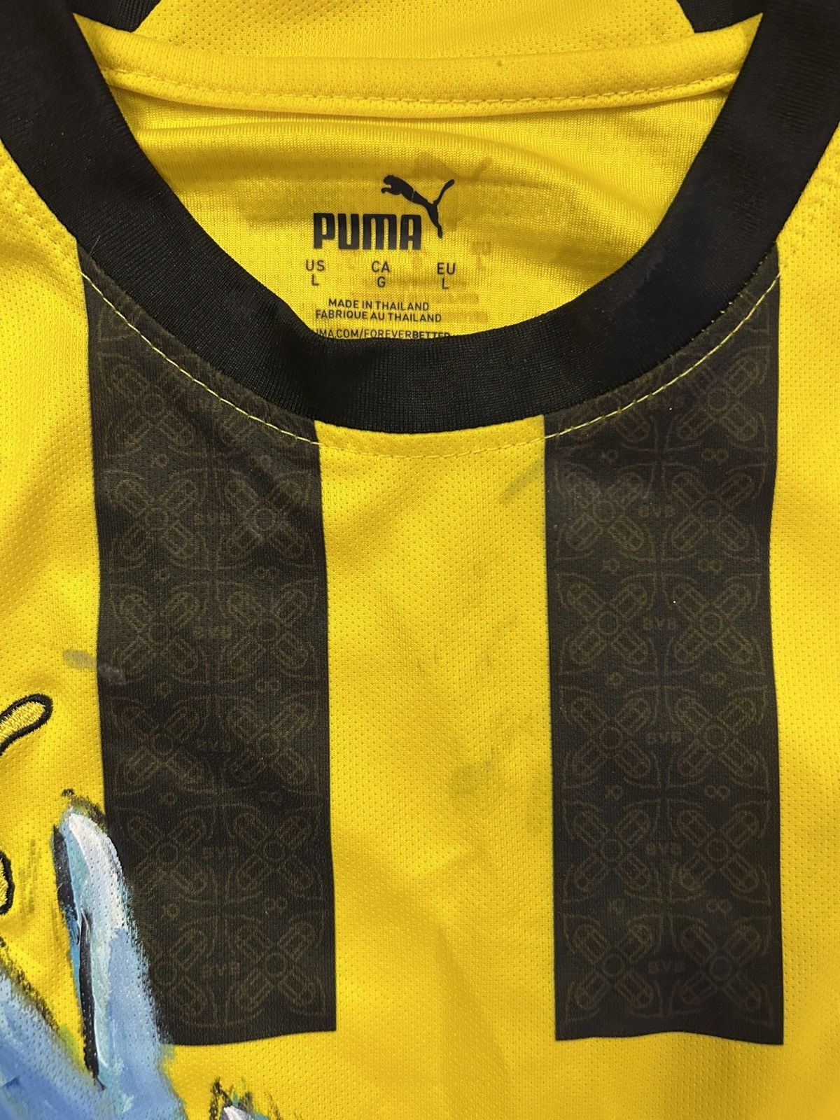 KidSuper “FREEDOM” Custom Borussia Dortmund Jersey Size US L / EU 52-54 / 3 - 3 Thumbnail