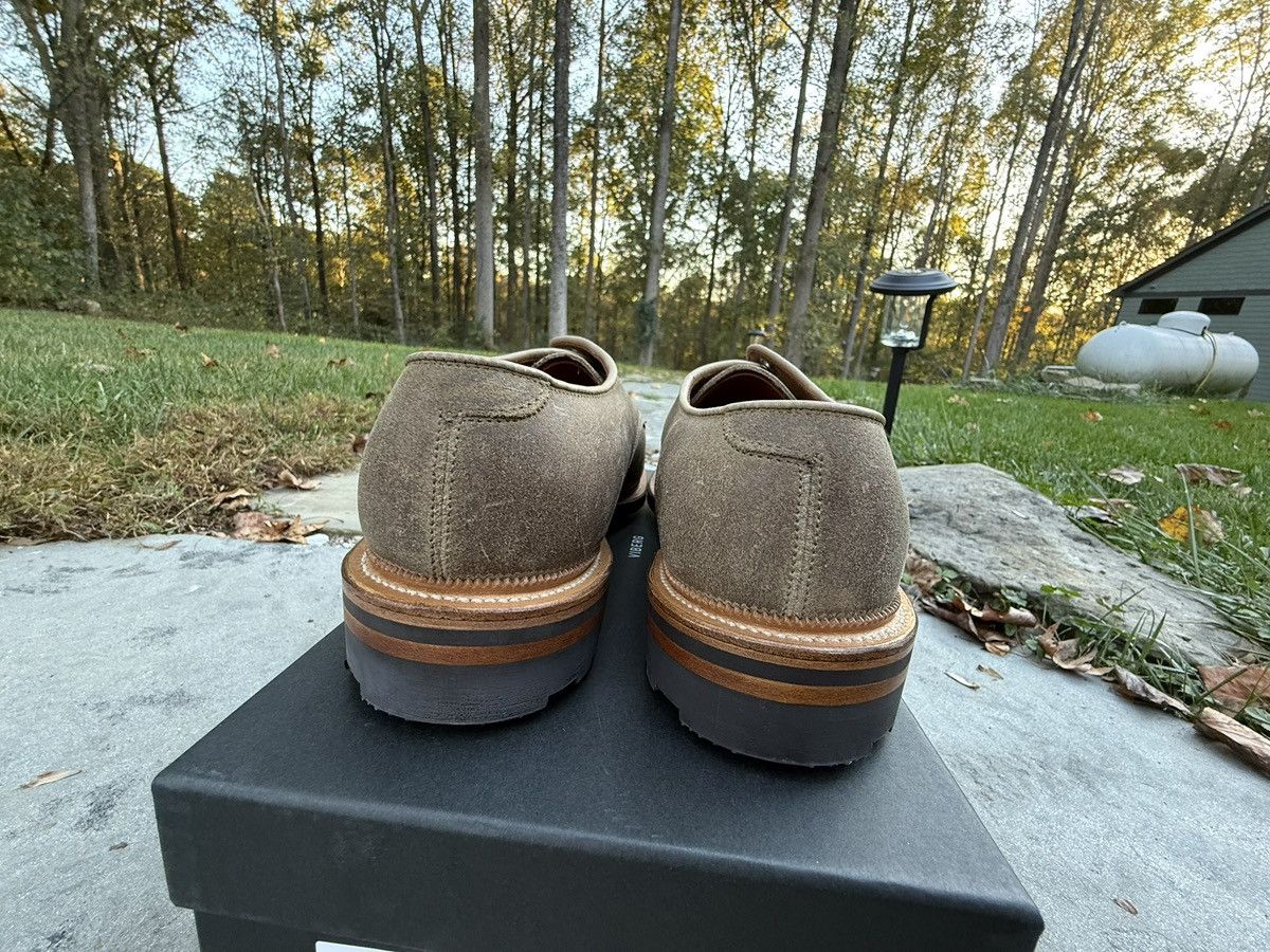 Viberg Rockland Blucher CFS Natural Waxed Commander