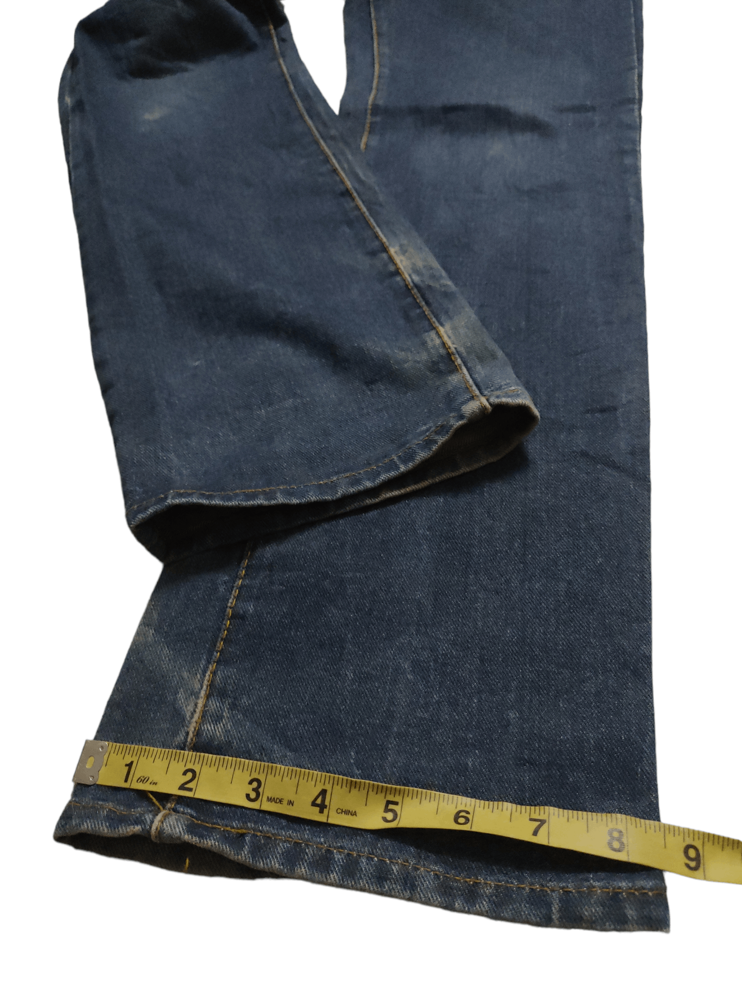 Japanese Brand 🔥Hott Item🔥Baggy Evisu Jeans Blue Denim Distressed Size US 30 / EU 46 - 6 Thumbnail