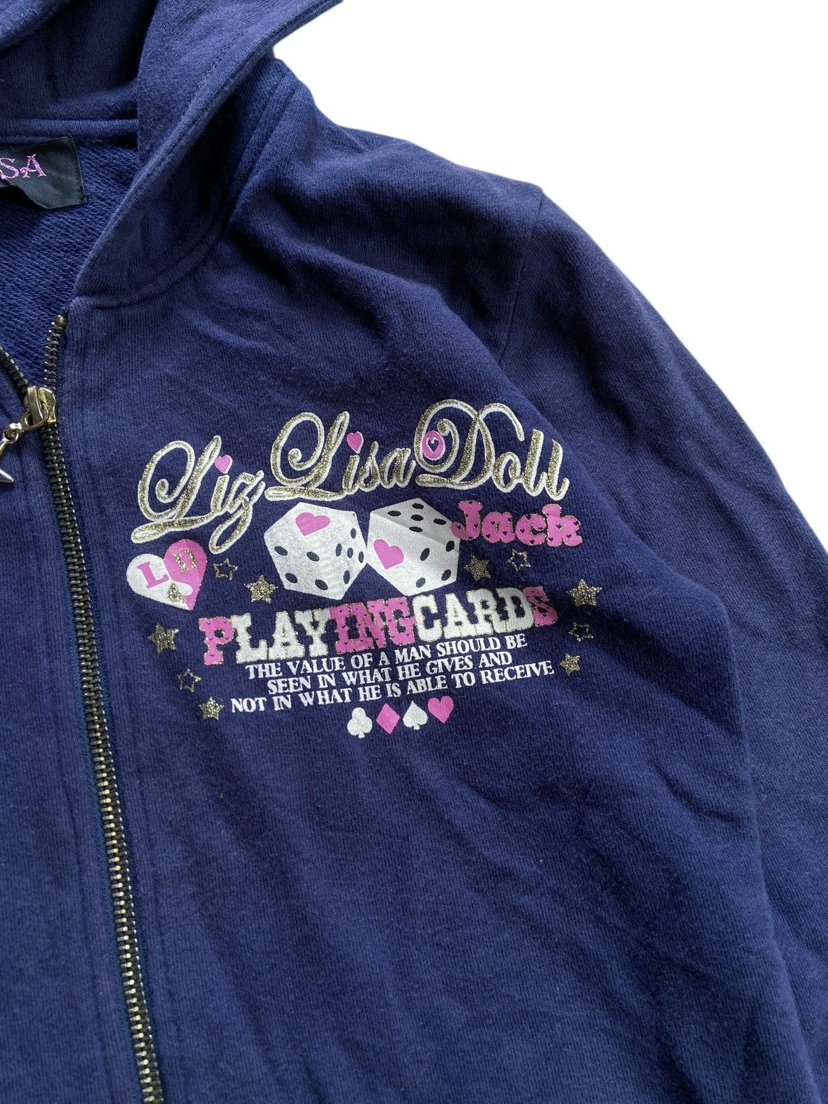 Japanese Brand JAPANESE LIZ LISA DOLL ZIP HOODIE Size US S / EU 44-46 / 1 - 6 Thumbnail