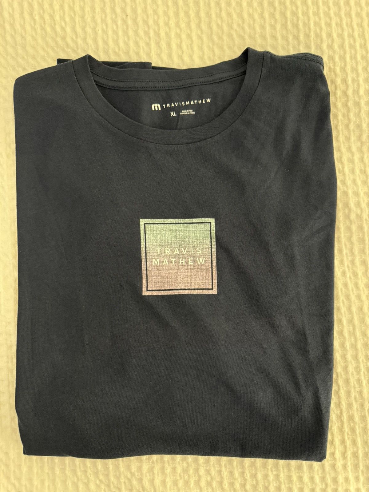 TravisMathew Men’s Travis Mathew T-Shirt (XL - Navy) Size US XL / EU 56 / 4 - 3 Thumbnail