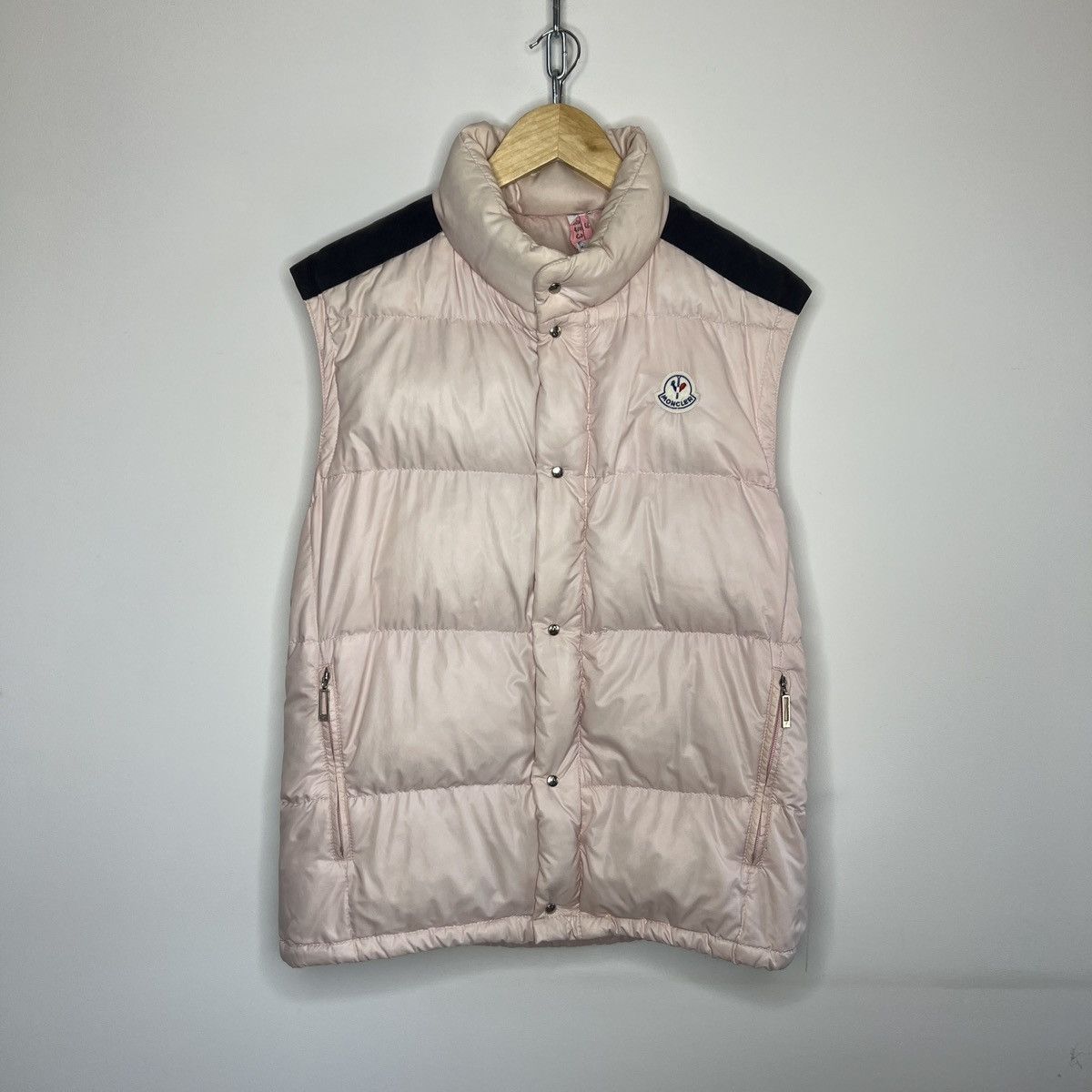 Moncler × Vintage Vintage Moncler Puffer Goose Down Jacket Pink Shiny 2in1 Size M / US 6-8 / IT 42-44 - 15 Thumbnail