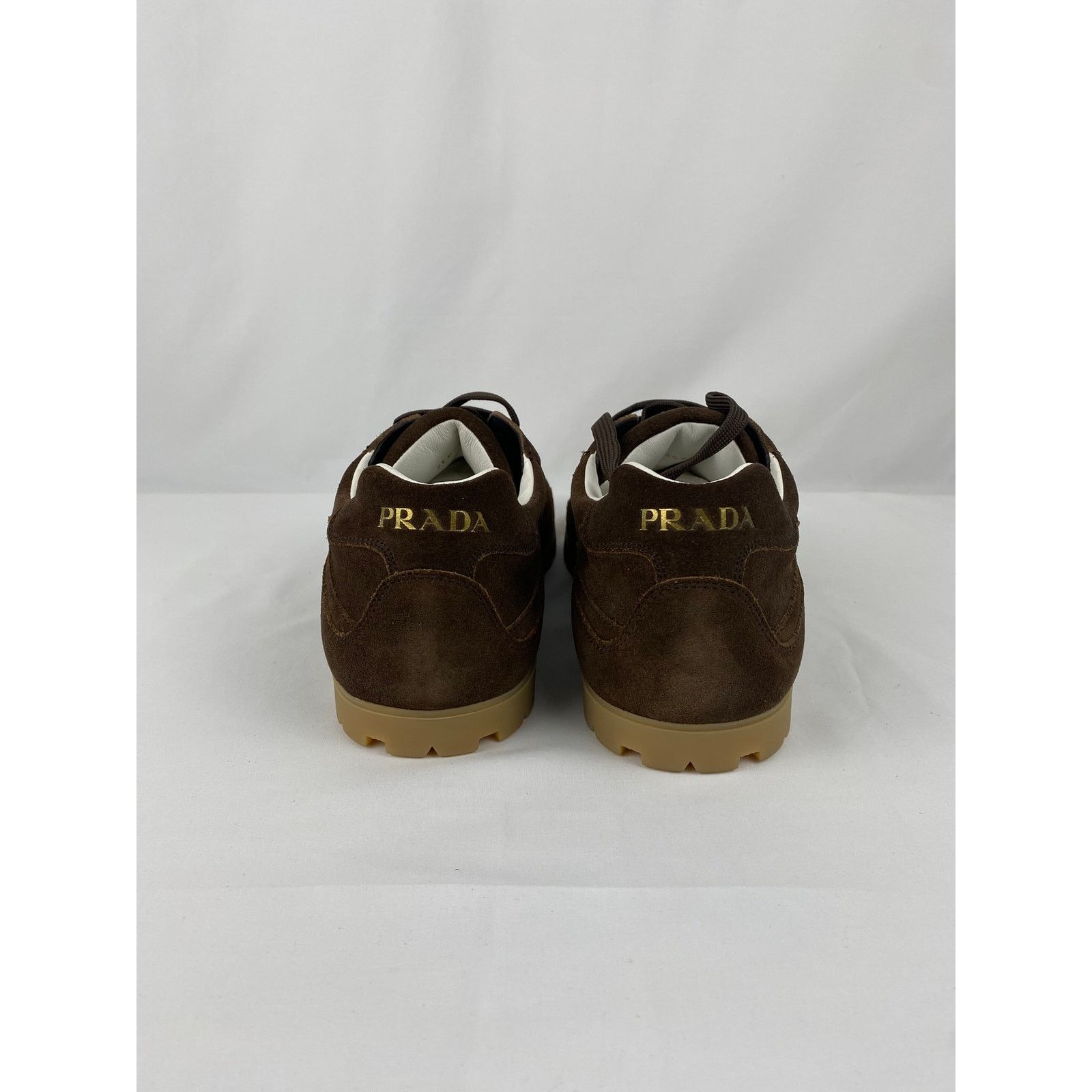 Prada o1rshd1 Calzature Uomo in Moro Size US 12 / EU 45 - 15 Thumbnail