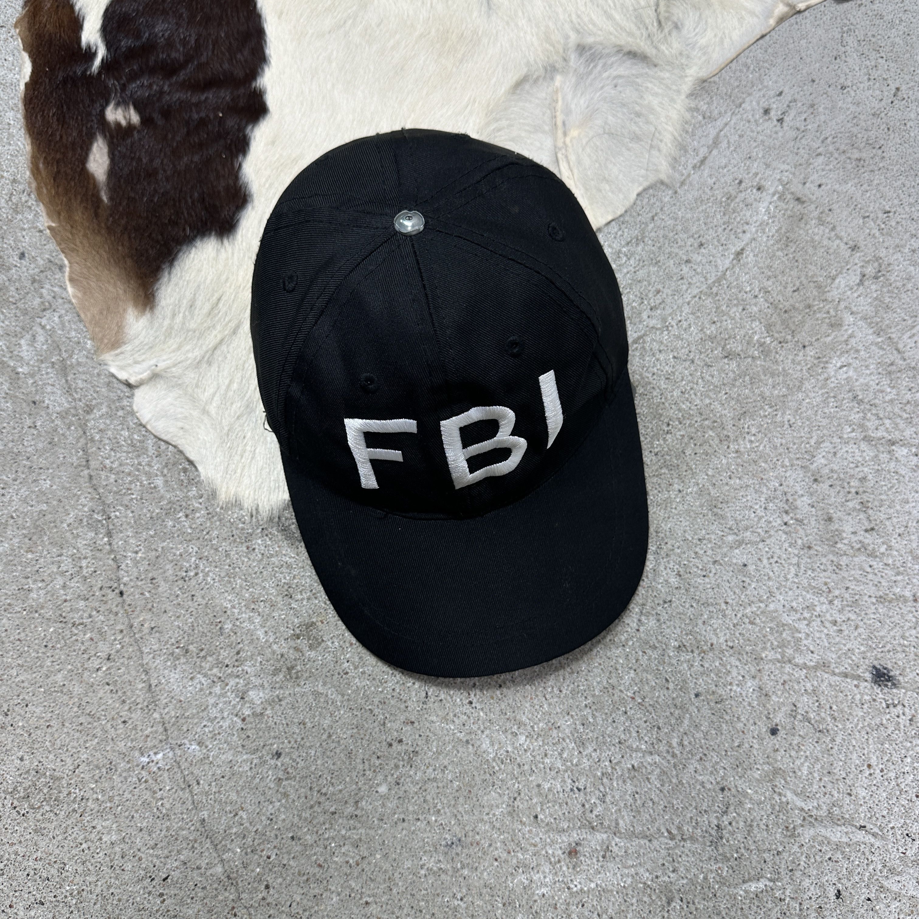 Vintage Vintage Streetwear Sporty Skater Hip Hop FBI Hat Y2K Size ONE SIZE - 4 Thumbnail