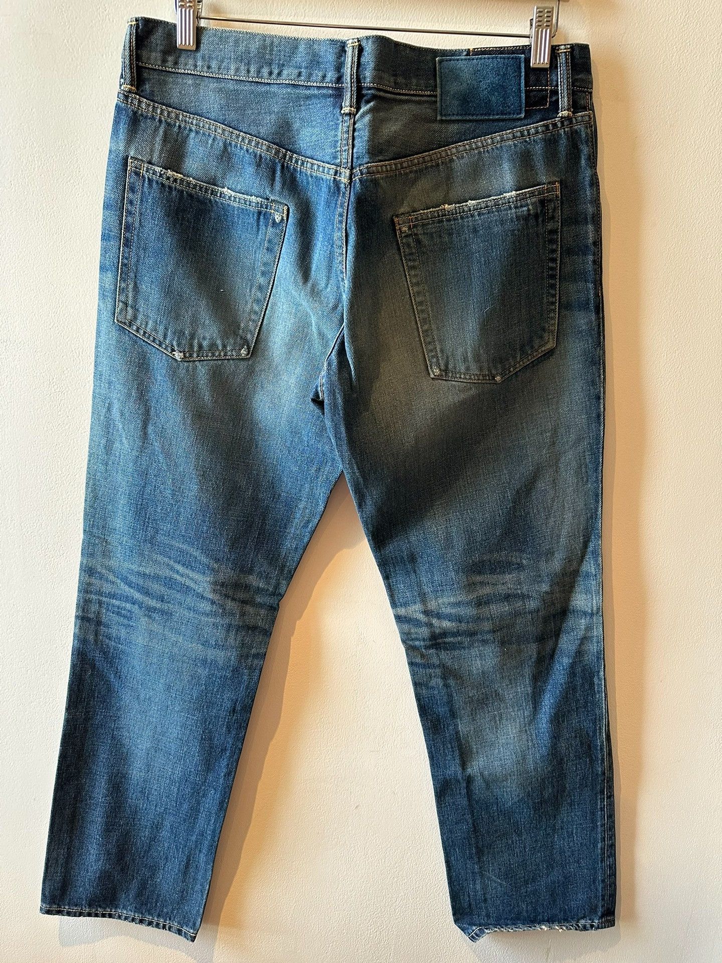 Visvim visvim distressed wash jeans social sculpture Size US 36 / EU 52 - 1 Thumbnail