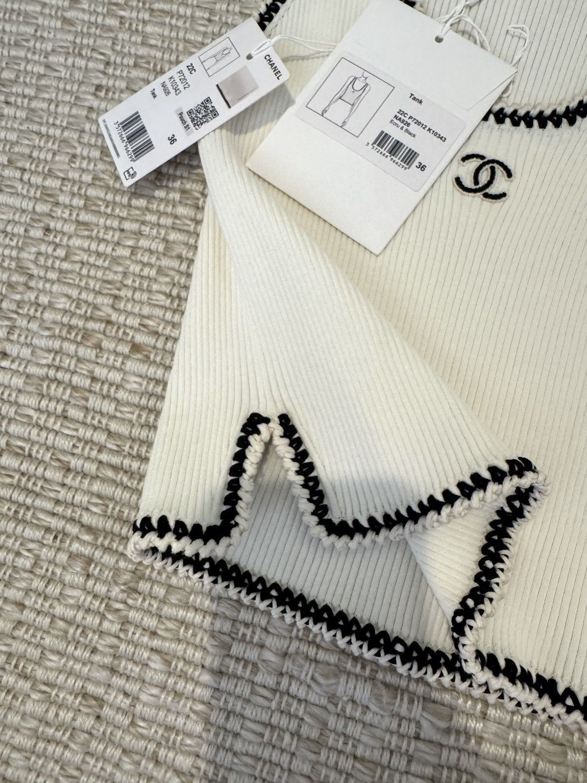 Chanel Chanel 22C crop top szie 36 Size XS / US 0-2 / IT 36-38 - 4 Thumbnail