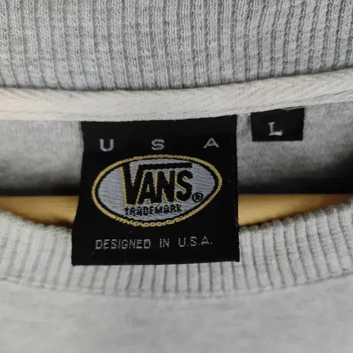 Vans Vintage 90's Vans Sweatshirts Size US L / EU 52-54 / 3 - 4 Thumbnail