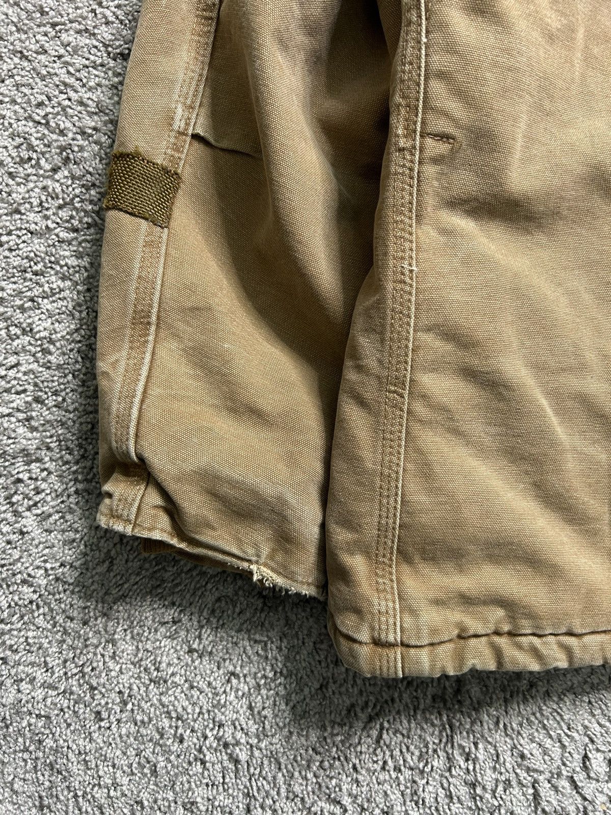 Carhartt Vintage 90s Carhartt Arctic Chore Jacket Camel Quilt Lined Size US L / EU 52-54 / 3 - 7 Thumbnail