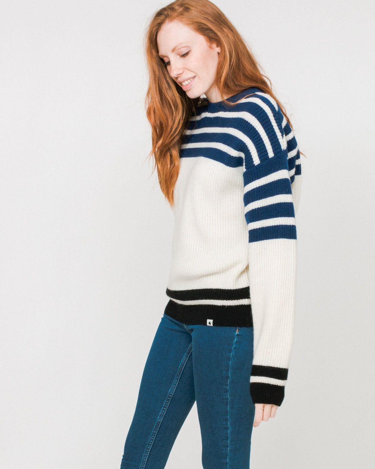 Carhartt Wip CARHARTT WIP Dane Lambs Wool Nylon Blend Knit Jumper Sweater Size M / US 6-8 / IT 42-44 - 1 Thumbnail