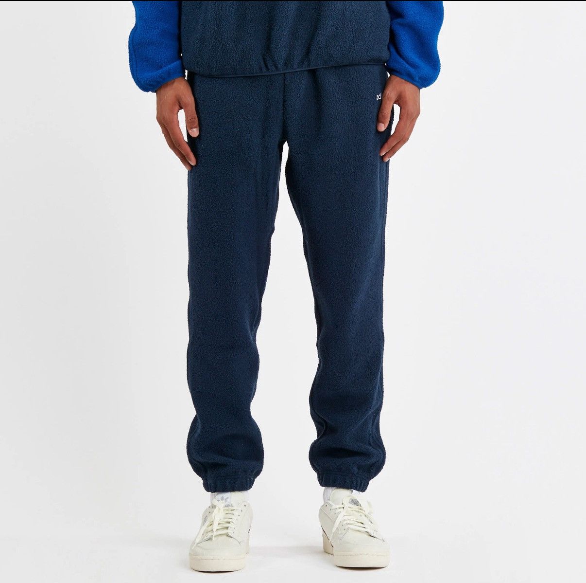Adidas ADIDAS FLEECE SWEATPANTS MEN’S NAVY BLUE RARE Y2K PANTALONE Size US 35 - 2 Thumbnail