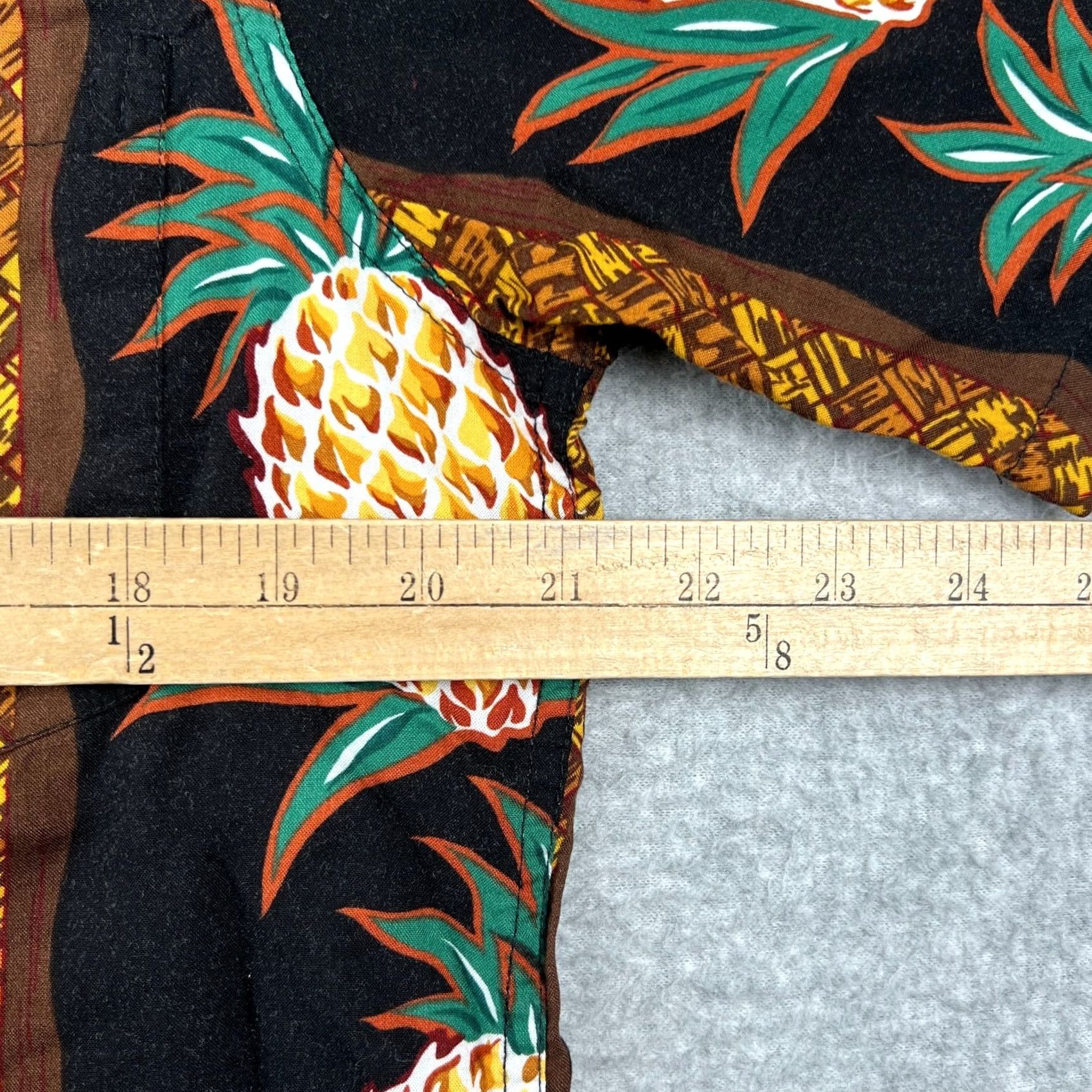 Vintage VINTAGE Kamehameha Hawaiian Shirt Medium Rayon Loop Camp Collar Aloha Pineapple Size US M / EU 48-50 / 2 - 5 Thumbnail