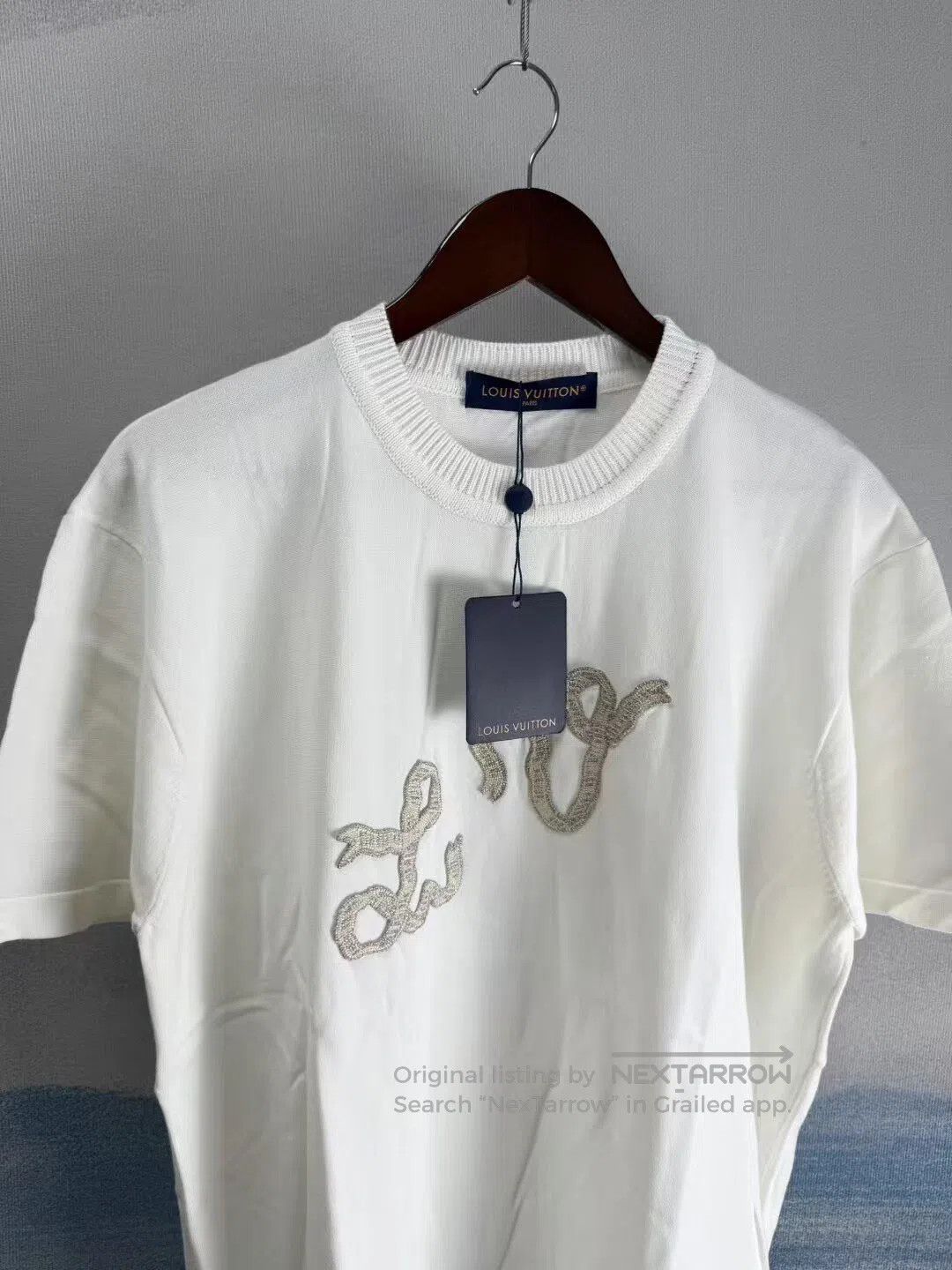 Louis Vuitton Louis Vuitton White Year of the Snake Limited Edition Lett Size US L / EU 52-54 / 3 - 2 Thumbnail