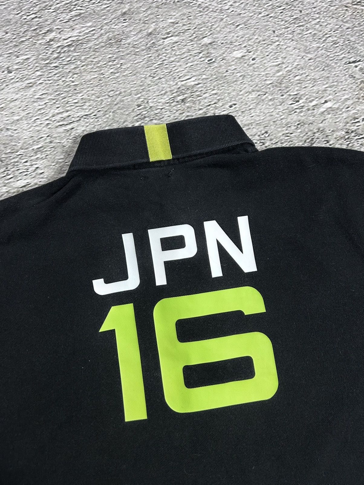 Polo Ralph Lauren Chief Keef Polo Ralph Lauren Japan black Lime Polo big pony Size US L / EU 52-54 / 3 - 6 Thumbnail