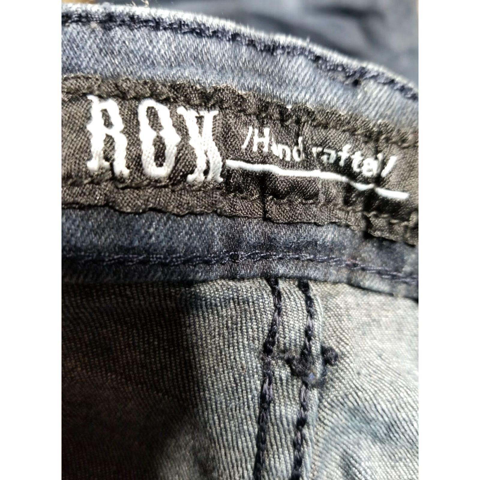 rokh ROK Handcrafted Acid Wash Moto Shorts Mens Sz 42 Bermuda Denim Blue 42 Regular Pockets Casual Vintage No (adjust as per allowed: only original words) Size US 42 / EU 58 - 4 Thumbnail