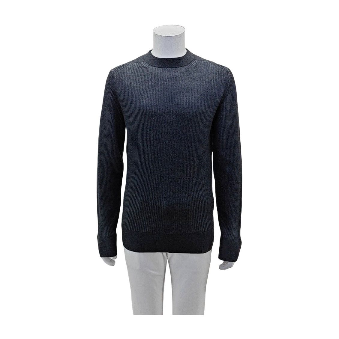 Emporio Armani Emporio Armani Ribbed Wool Sweater 52 Size US L / EU 52-54 / 3 - 1 Thumbnail