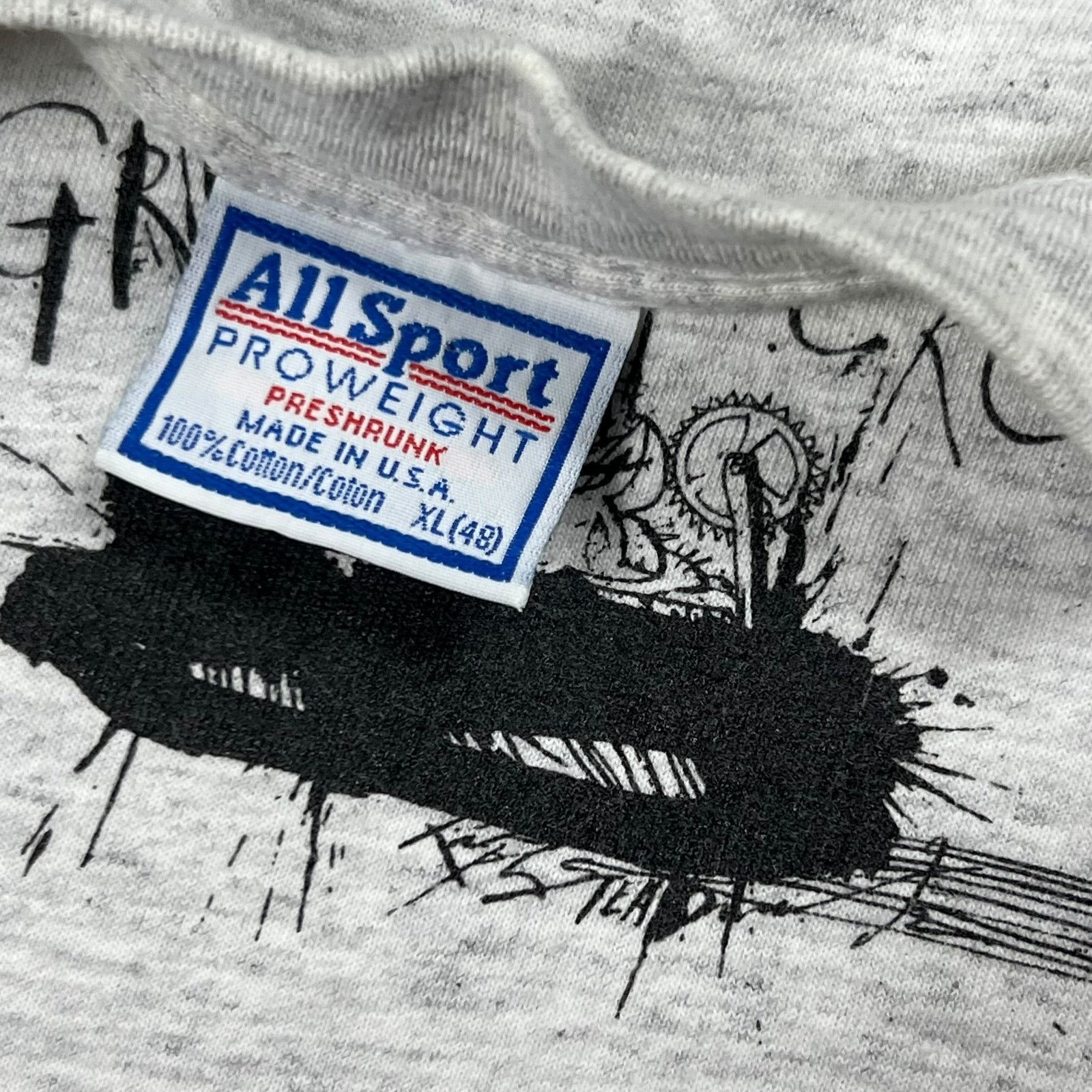 Band Tees × Vintage 1990s Ralph Steadman Nils Lofgren Crooked Line album art tee Size US XL / EU 56 / 4 - 6 Thumbnail