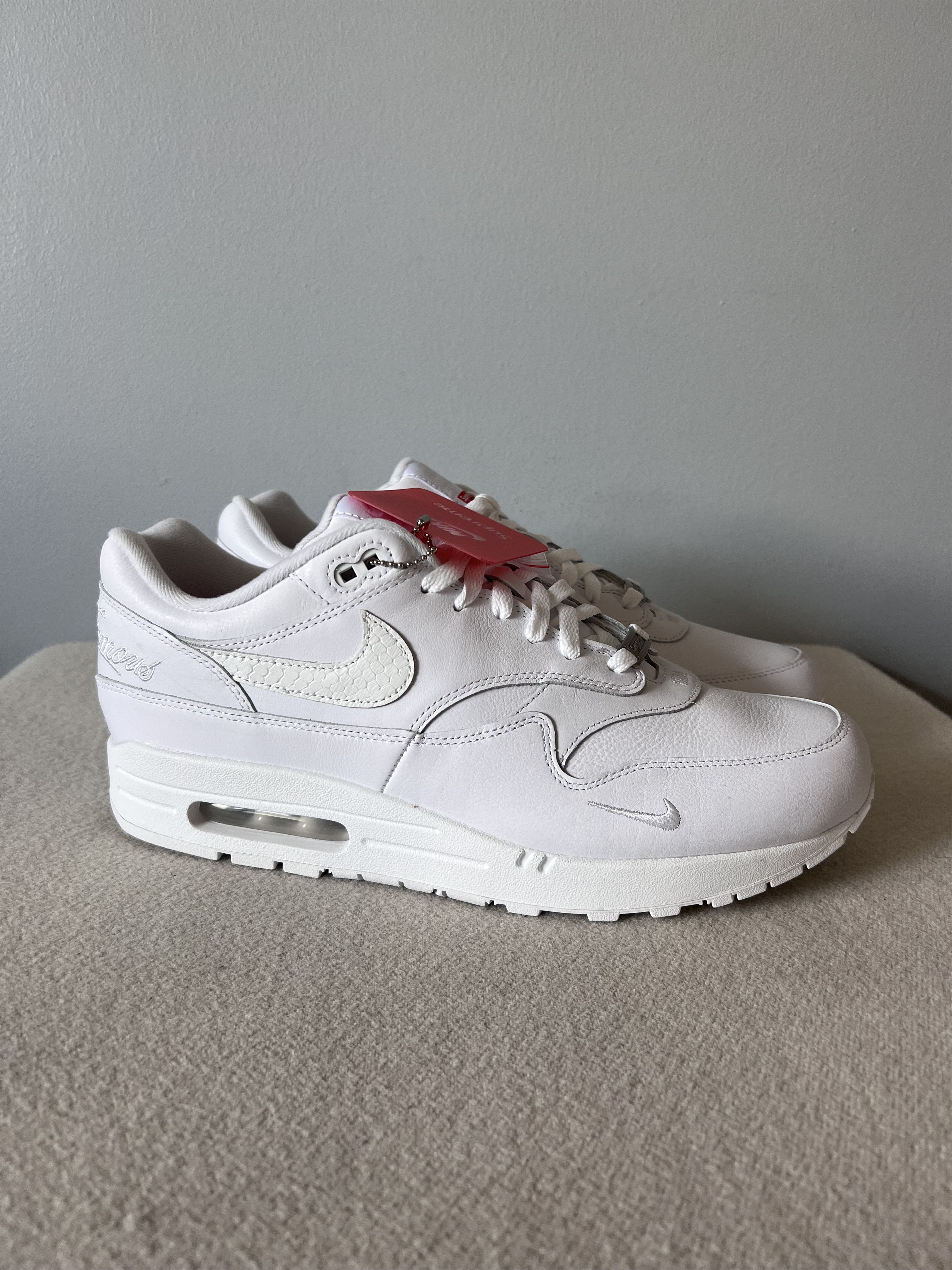 Nike × Supreme Supreme Nike Air Max 1 '87 SP in White Size US 9 / EU 42 - 1 Thumbnail