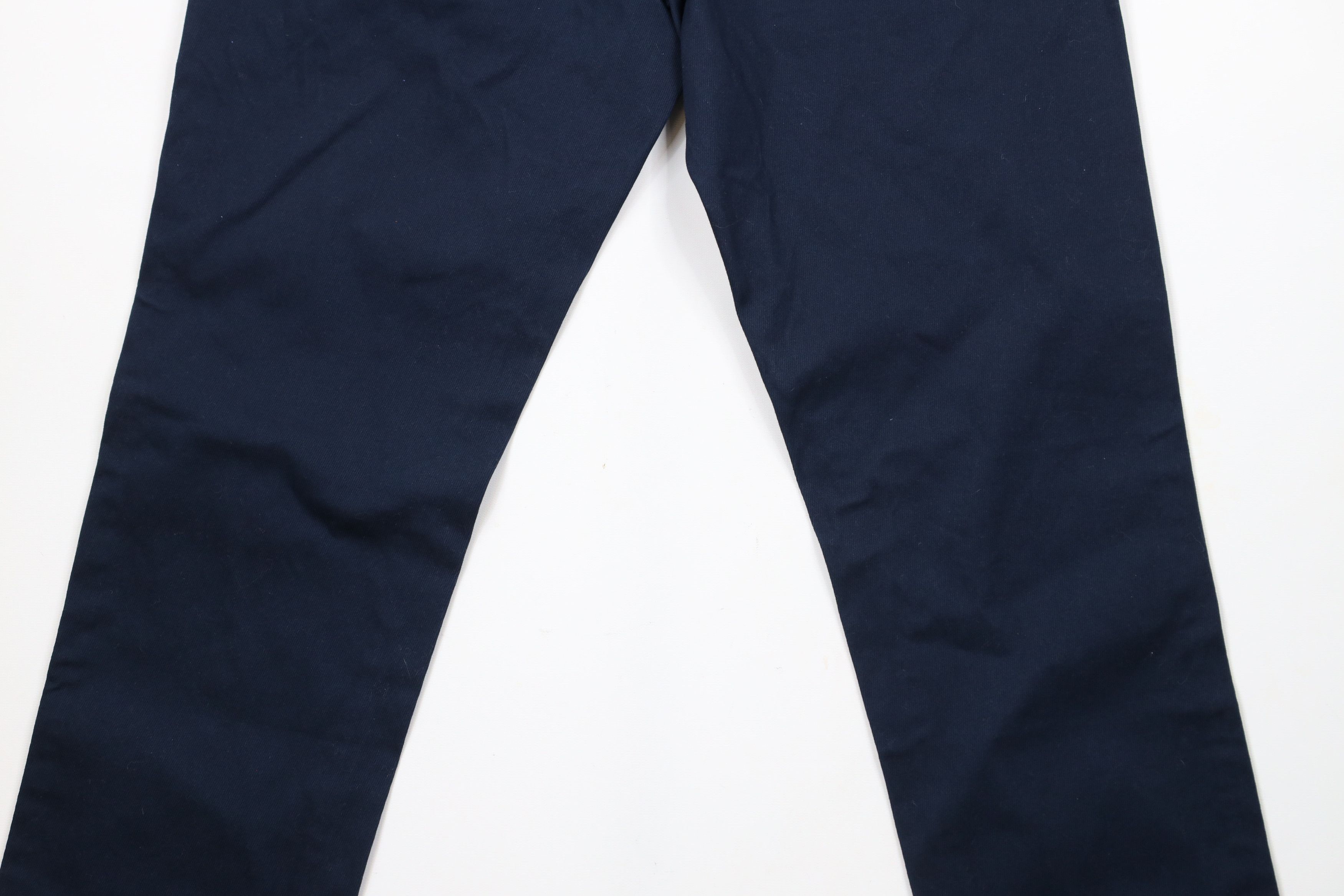 Tommy Hilfiger × Vintage Deadstock New Tommy Hilfiger Slim Leg Flex Pants Navy Blue Size US 31 - 12 Thumbnail