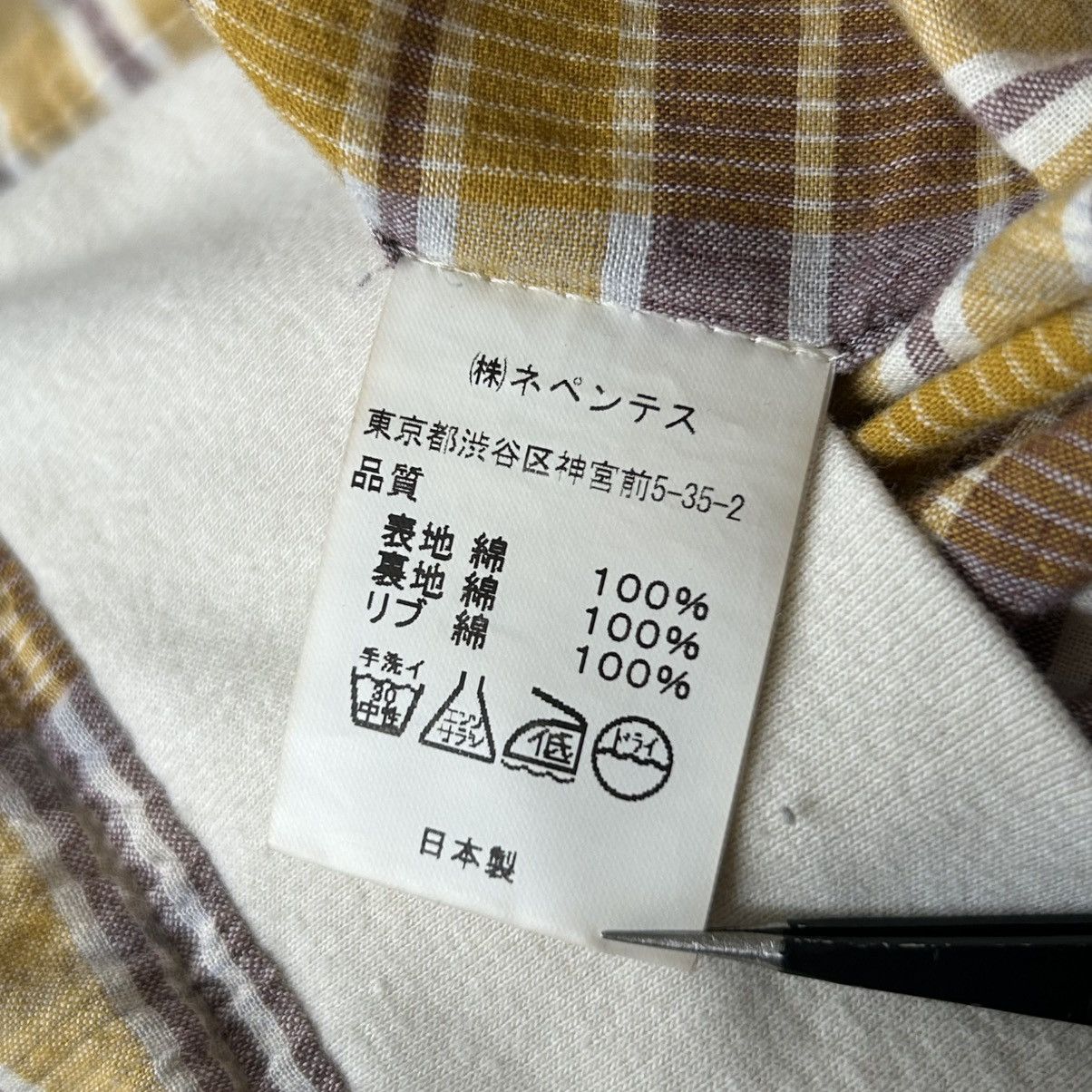 Needles Flannel Print Zip Up SZ S oversized Size US S / EU 44-46 / 1 - 8 Thumbnail