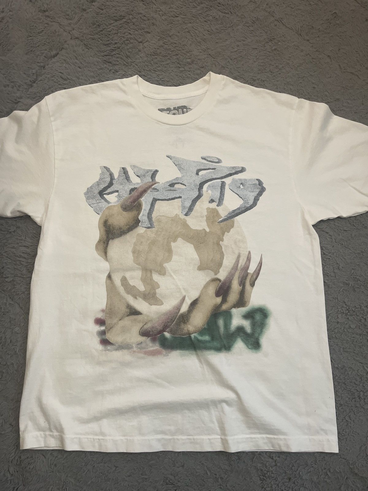 Travis Scott Utopia MetLife Tee Size US L / EU 52-54 / 3 - 1 Thumbnail