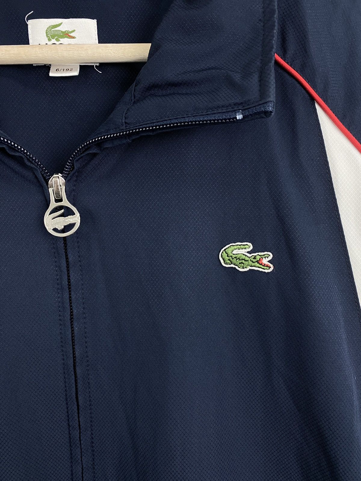Lacoste 🇫🇷 Vintage 90s Lacoste Zip Hoodie Athletic Style Retro Y2K Size US XXL / EU 58 / 5 - 6 Thumbnail